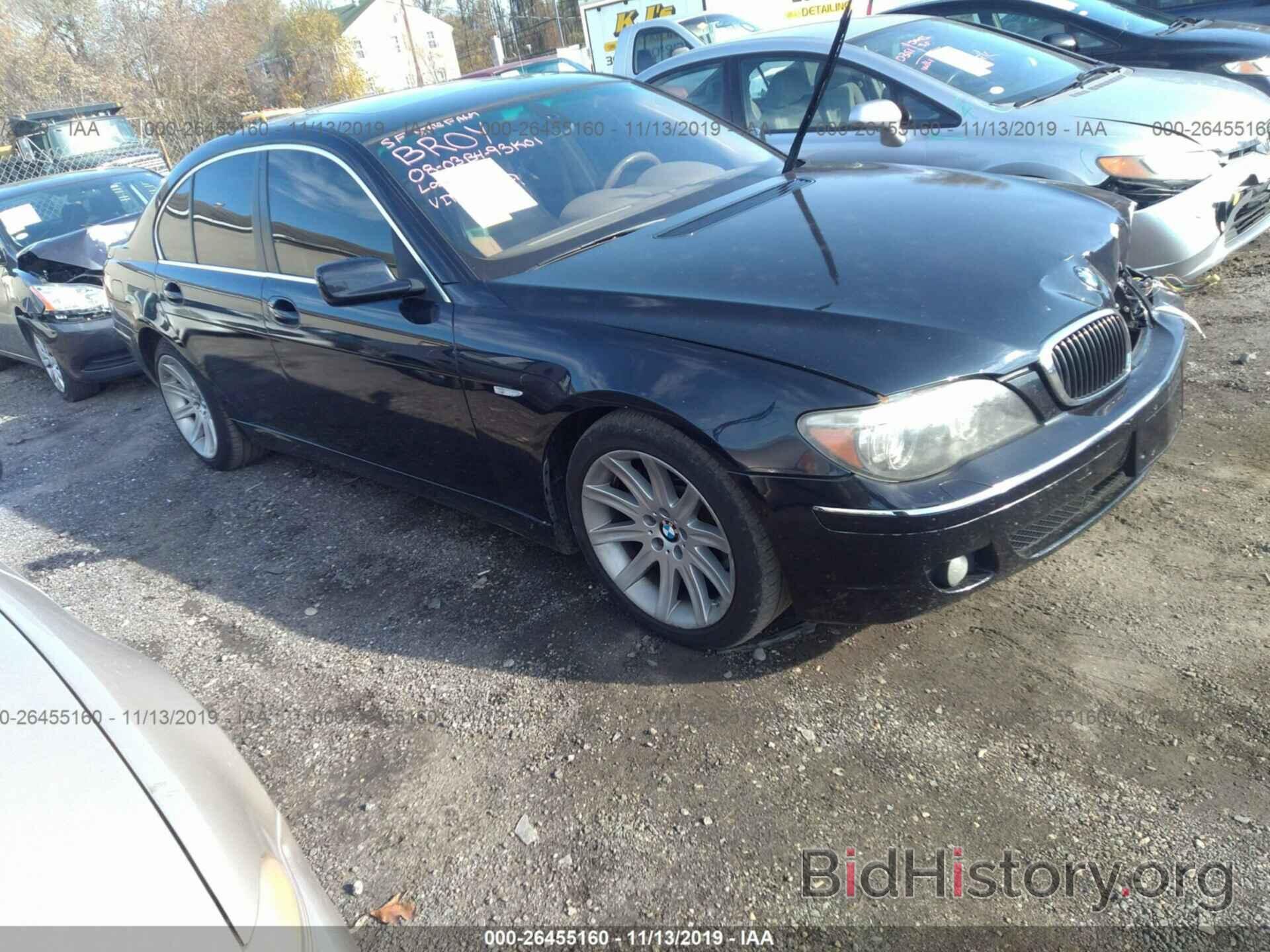 Photo WBAHL83517DT08486 - BMW 750 2007