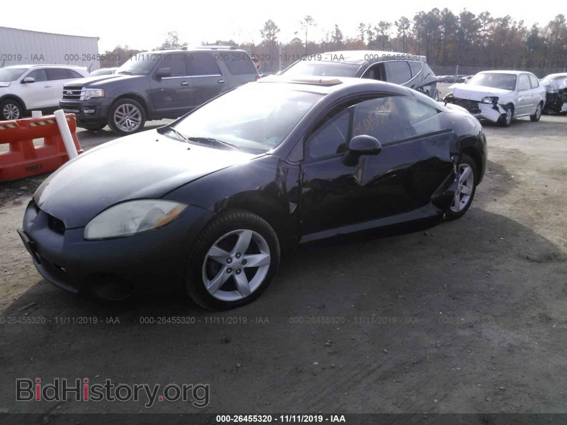 2006 MITSUBISHI ECLIPSE - VIN: 4A3AK24F16E019111 - Photo 2