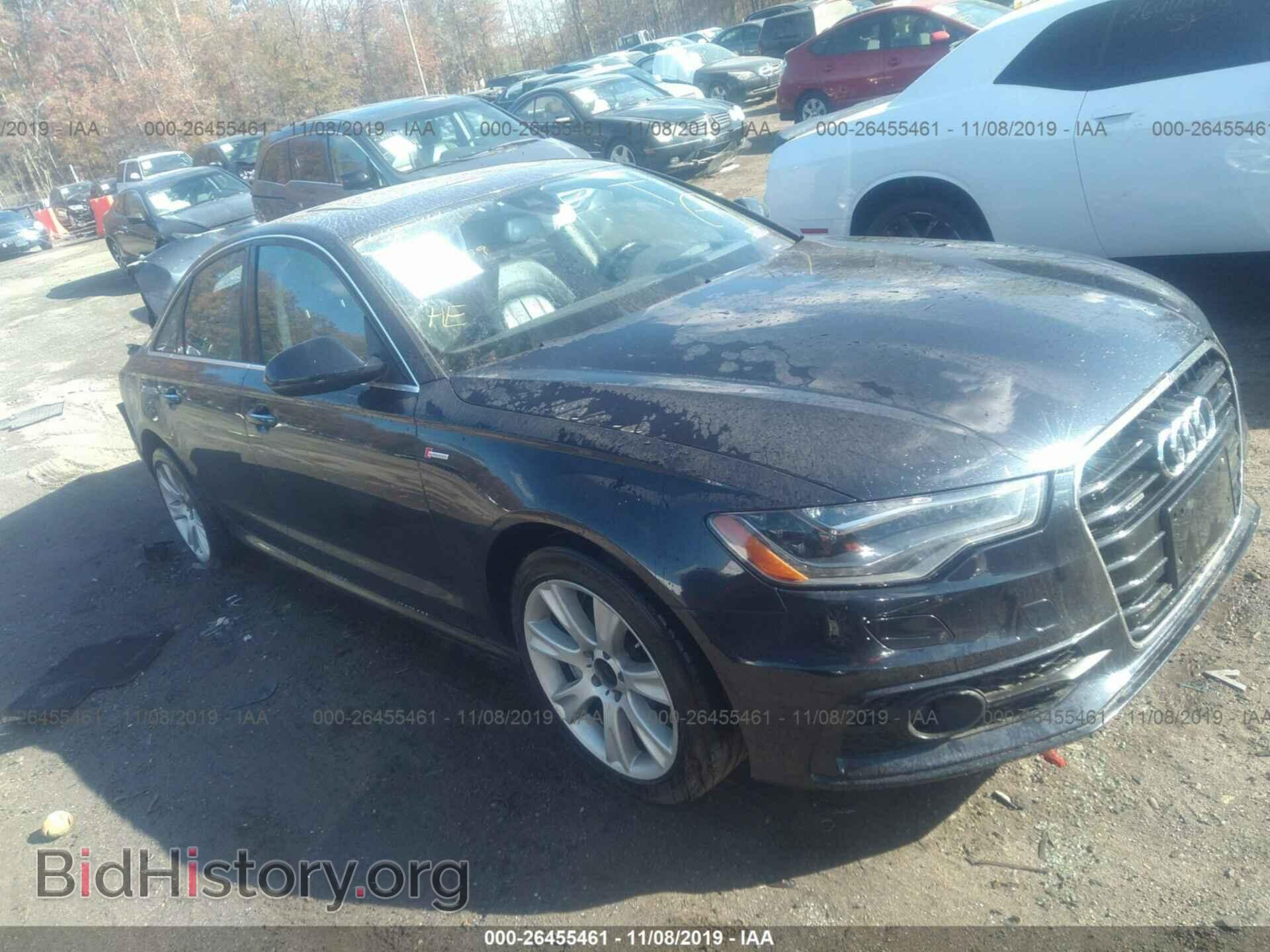 Фотография WAUBGAFCXCN005867 - AUDI A6 2012