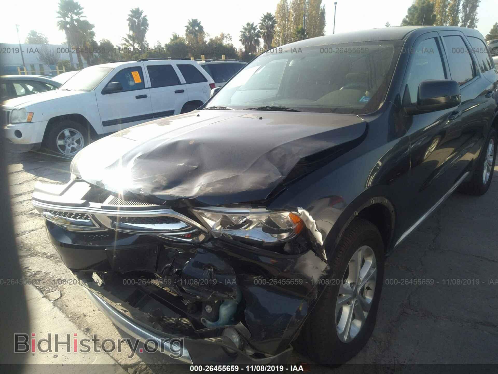 2013 DODGE DURANGO - VIN: 1C4RDJAG7DC697054 - Фото 2