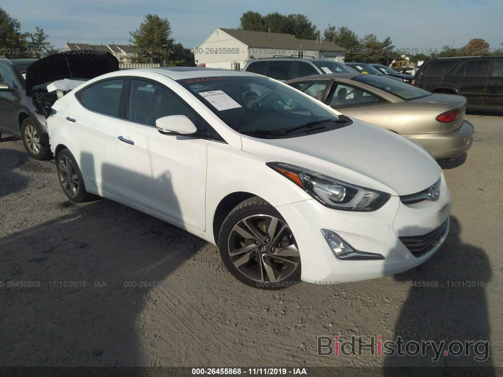 Фотография 5NPDH4AE3EH468715 - HYUNDAI ELANTRA 2014