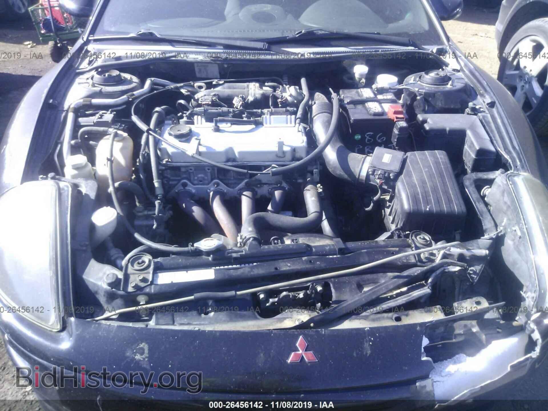 2000 MITSUBISHI ECLIPSE - VIN: 4A3AC44G2YE076521 - Фото 10