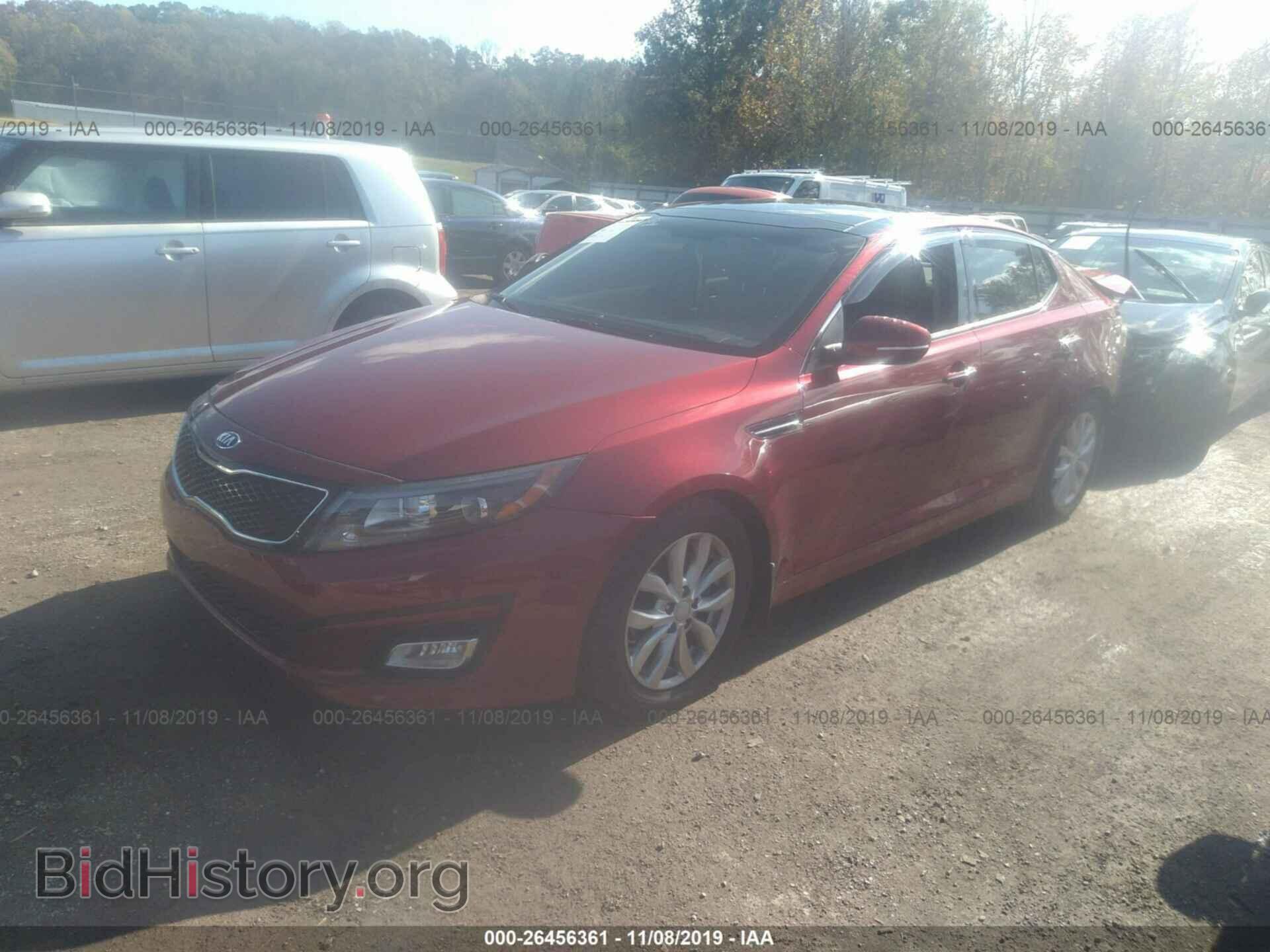 2015 KIA OPTIMA - VIN: 5XXGN4A72FG366360 - Фото 2