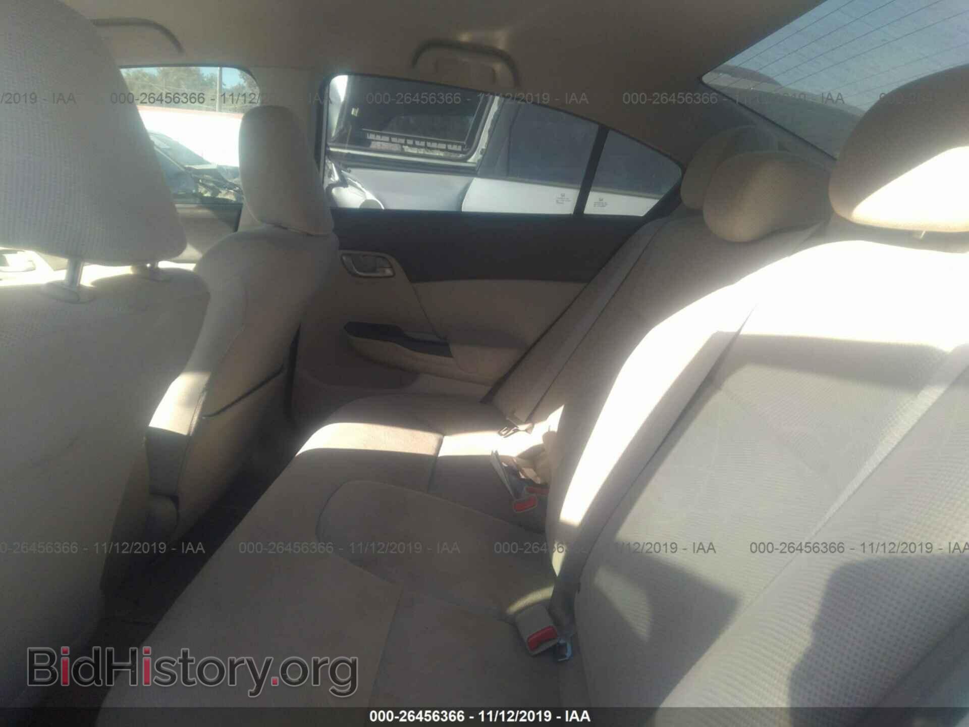 2012 Honda Civic - VIN: 19XFB2F57CE353043 - Фото 8