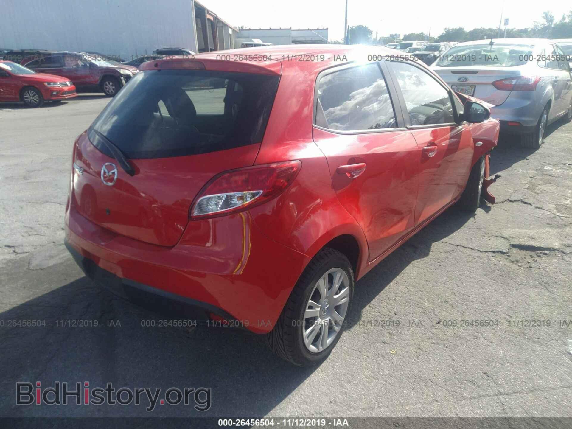2012 MAZDA MAZDA2 - VIN: JM1DE1KYXC0150813 - Фото 4