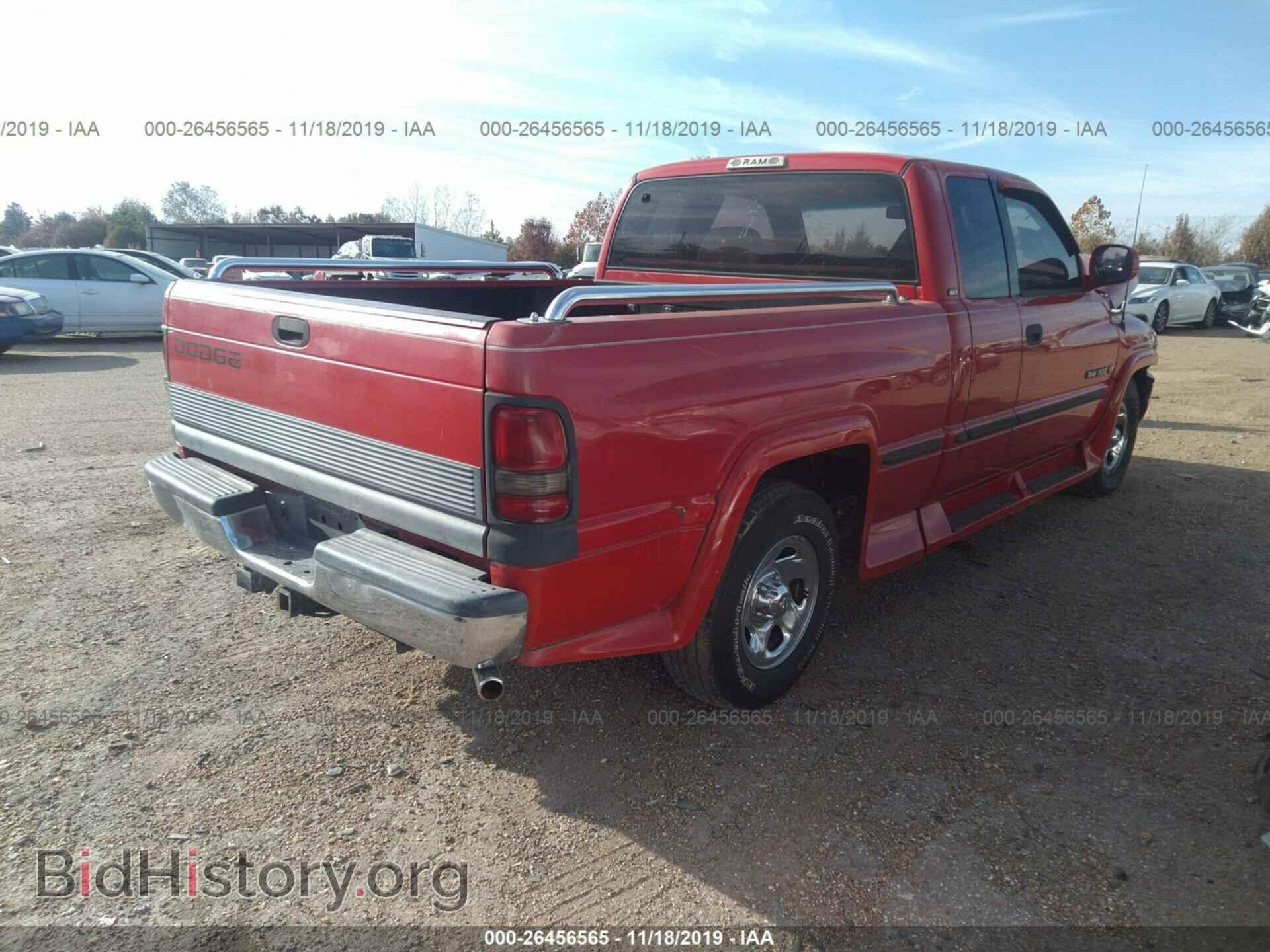 1998 DODGE RAM 1500 - VIN: 3B7HC13Z6WG178705 - Фото 4