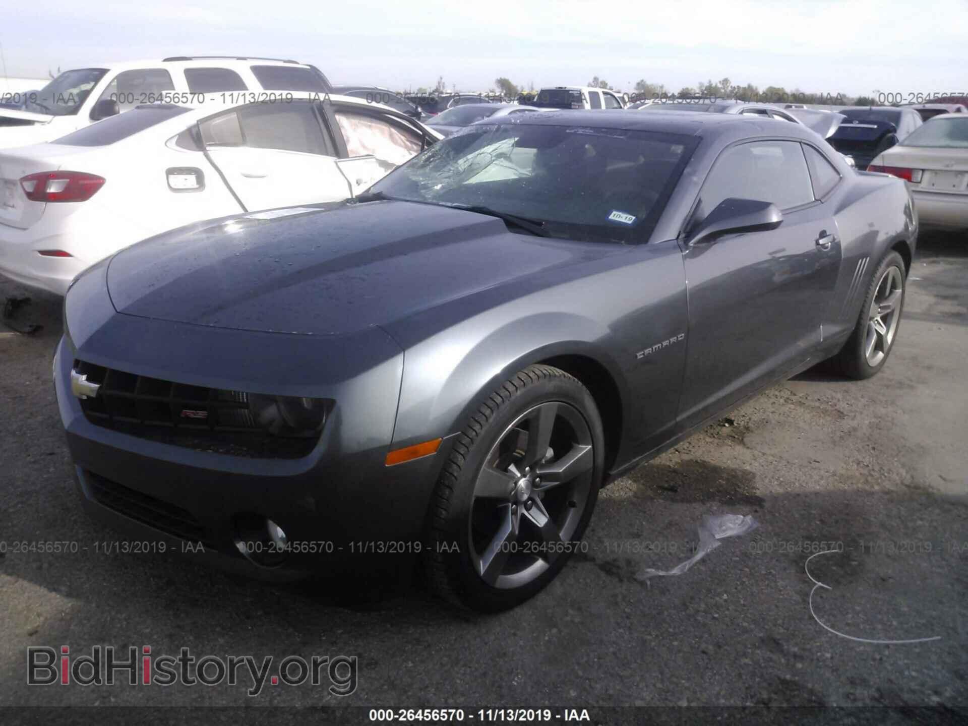 2011 CHEVROLET CAMARO - VIN: 2G1FF1ED8B9135657 - Фото 2