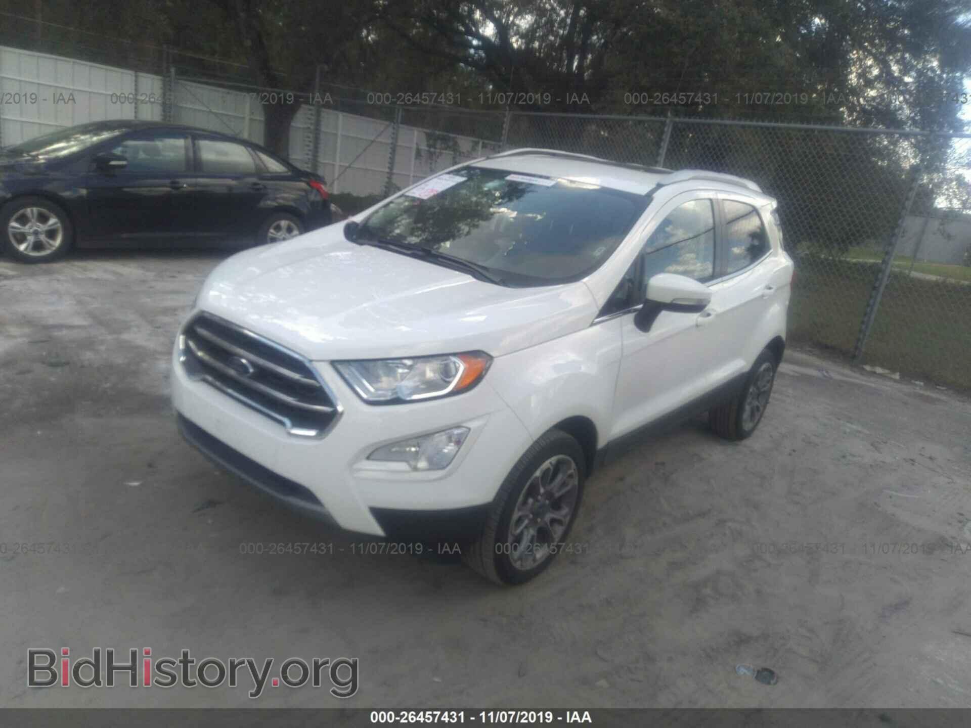 2019 FORD ECOSPORT - VIN: MAJ6S3KL0KC253114 - Photo 2