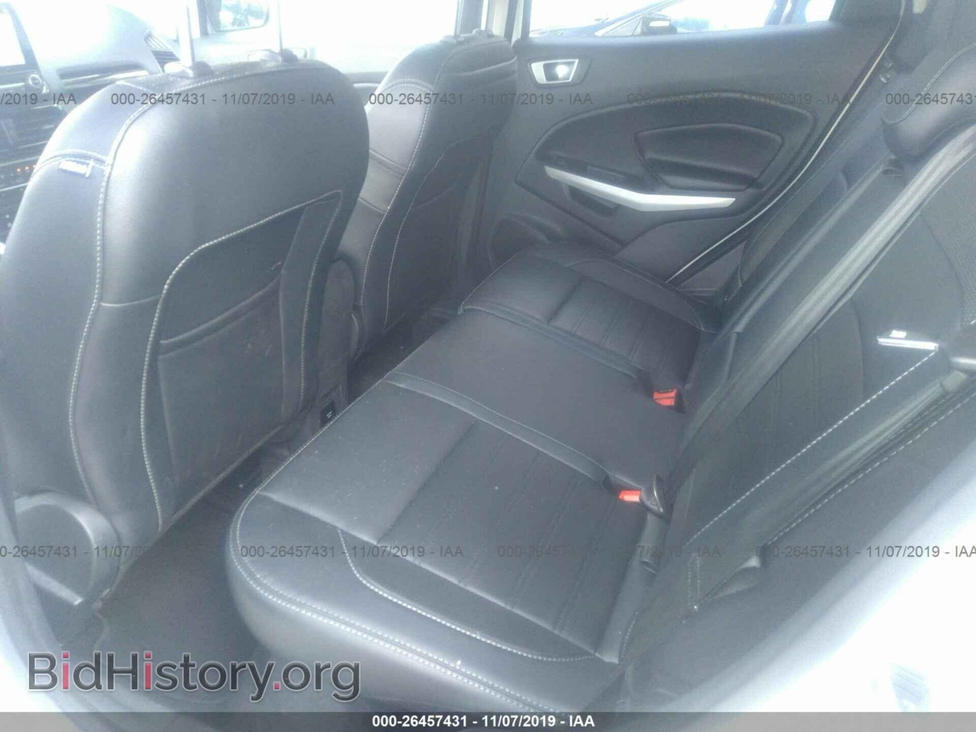 2019 FORD ECOSPORT - VIN: MAJ6S3KL0KC253114 - Photo 8