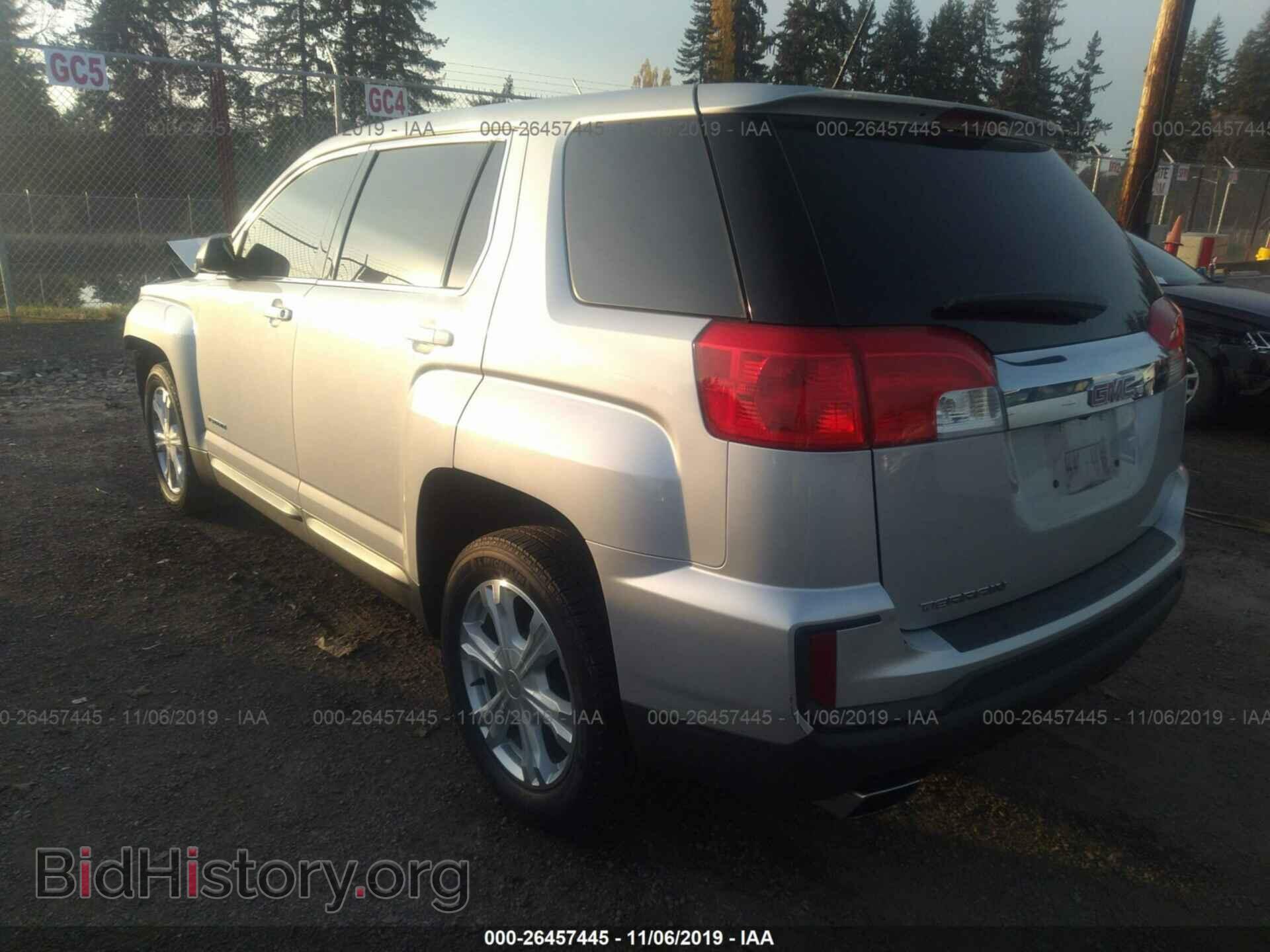 2017 GMC TERRAIN - VIN: 2GKALLEK8H6274089 - Фото 3