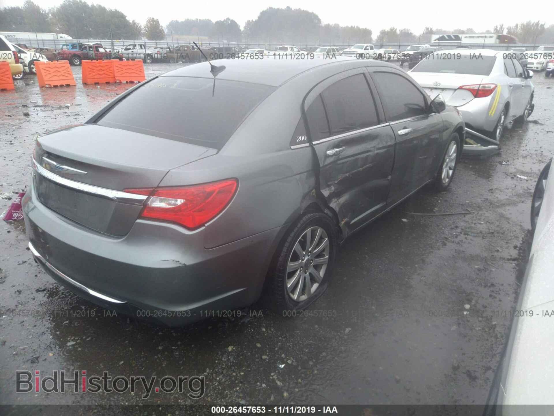 2013 CHRYSLER 200 - VIN: 1C3CCBCG7DN528124 - Photo 4