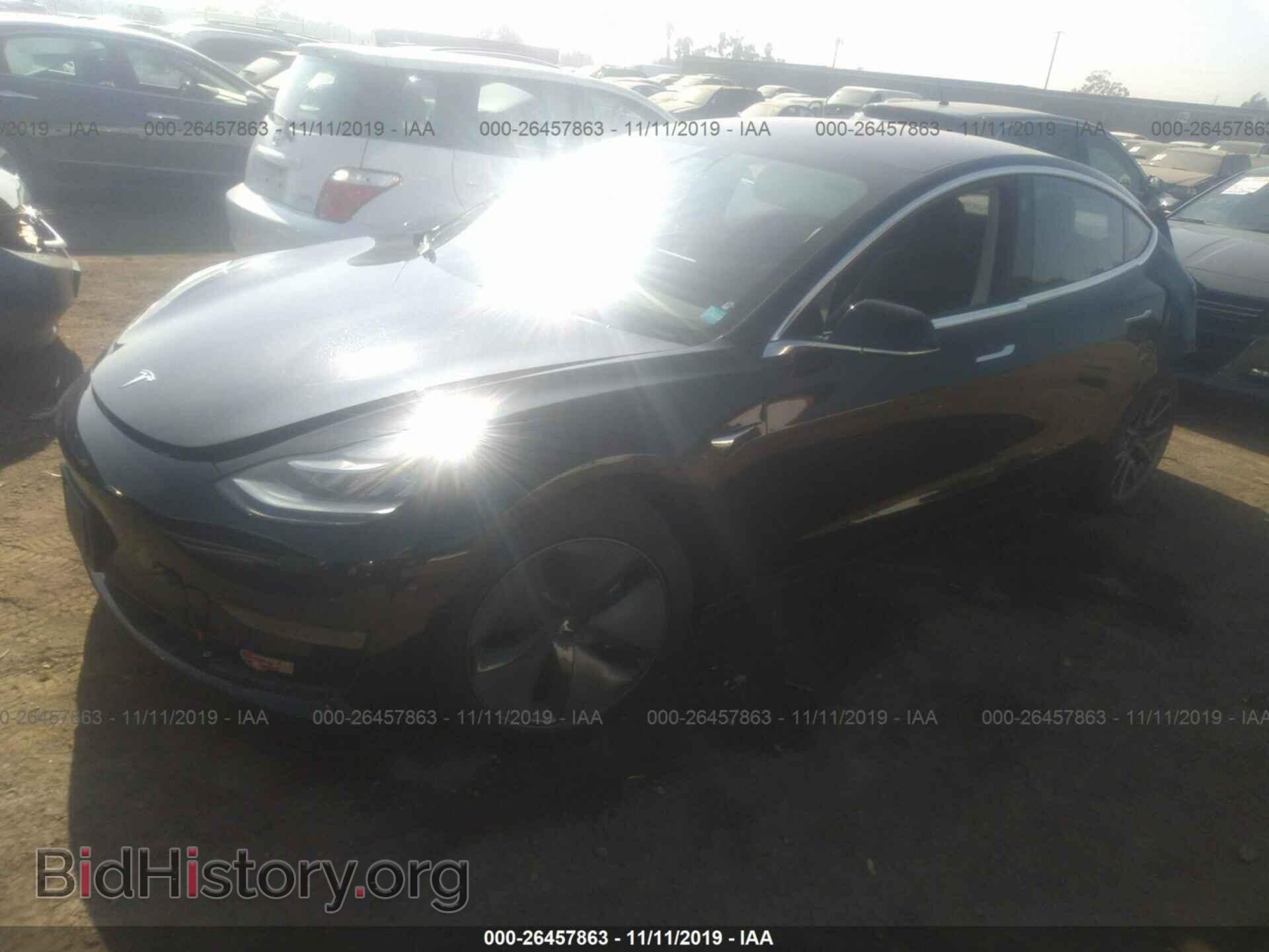 2018 TESLA MODEL 3 - VIN: 5YJ3E1EB0JF073287 - Фото 2