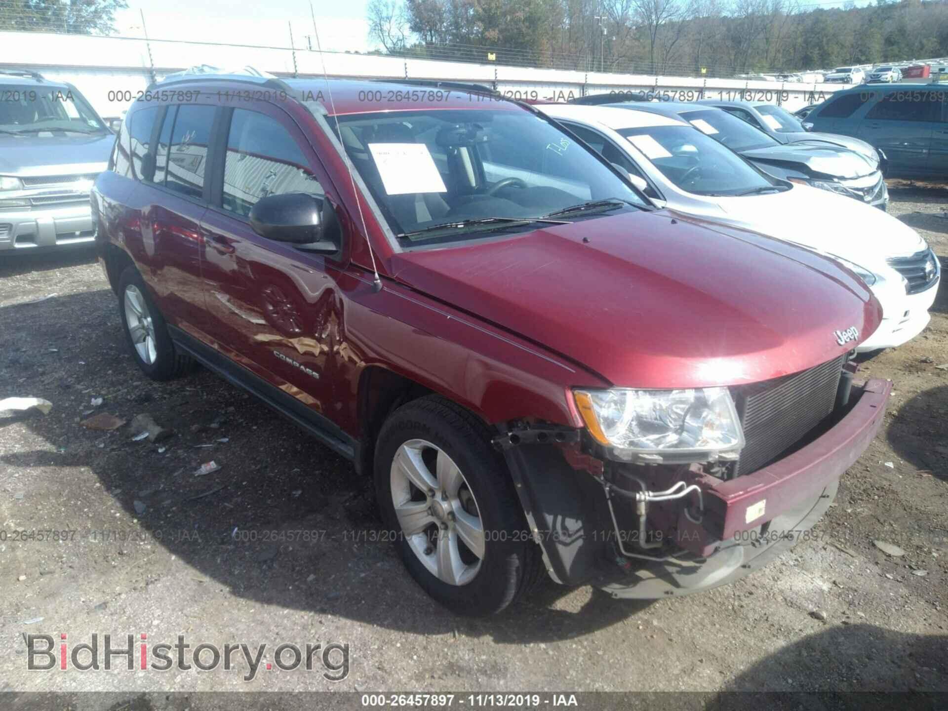 Фотография 1C4NJCBA5CD622777 - JEEP COMPASS 2012