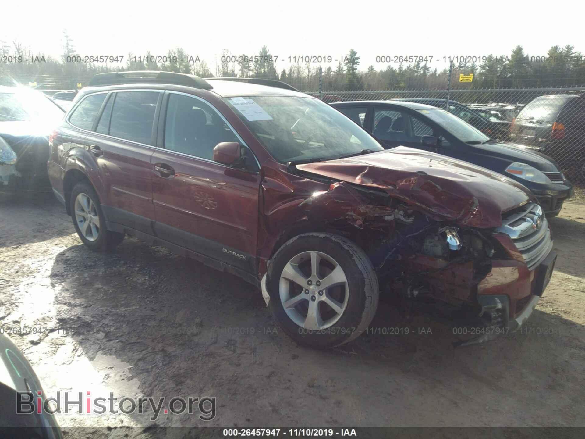 Фотография 4S4BRBLC7E3293705 - SUBARU OUTBACK 2014