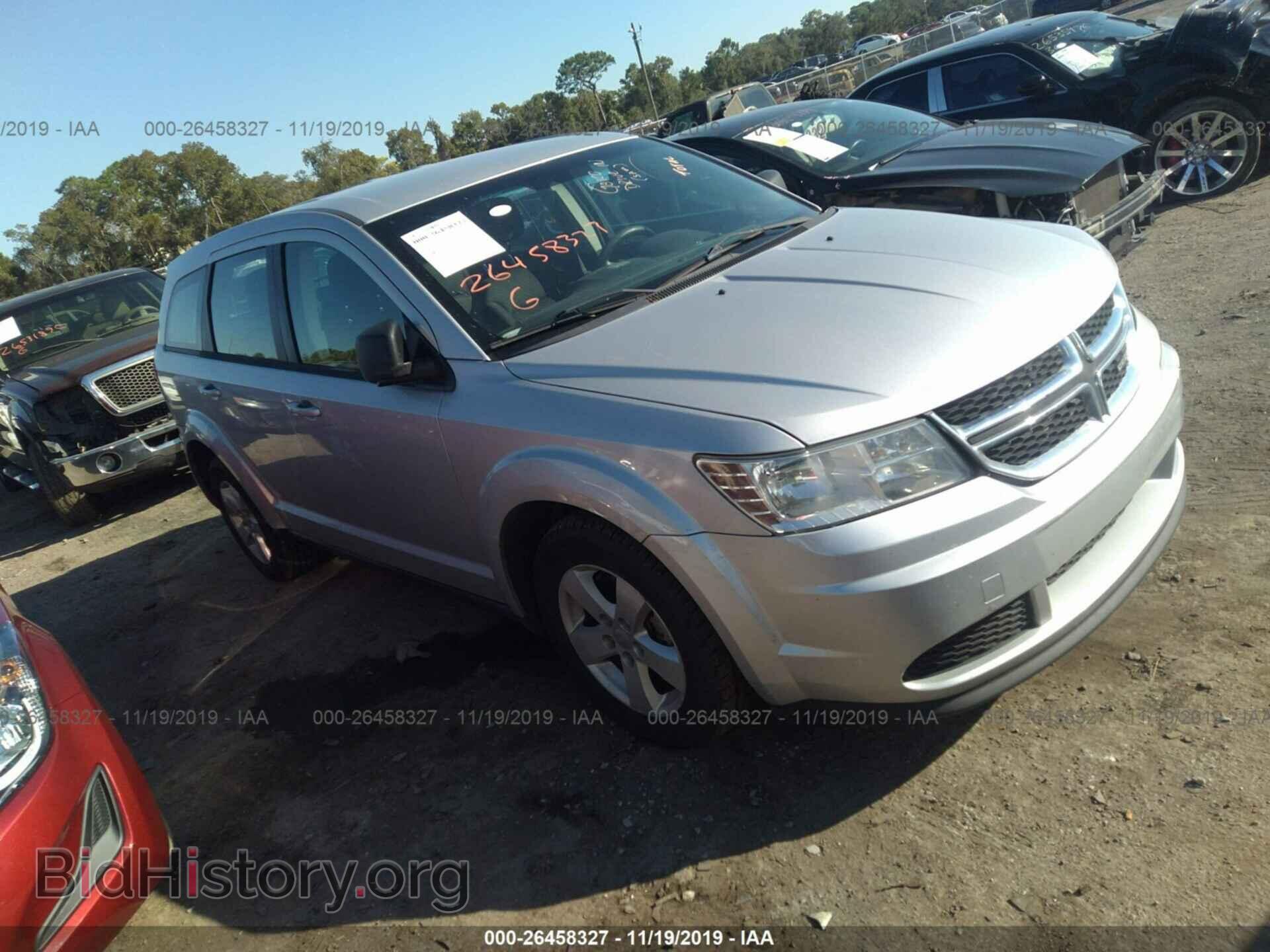 Фотография 3C4PDCAB9DT557857 - DODGE JOURNEY 2013