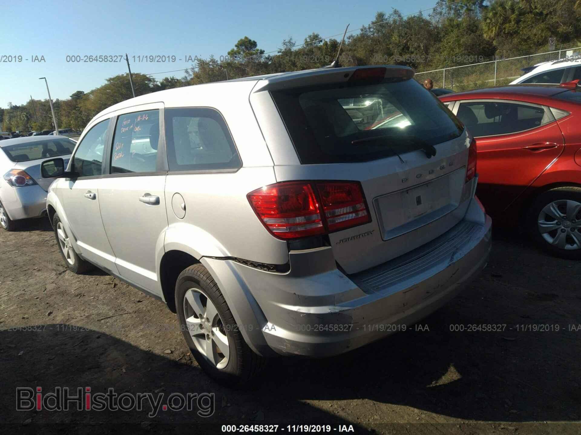 2013 DODGE JOURNEY - VIN: 3C4PDCAB9DT557857 - Фото 3