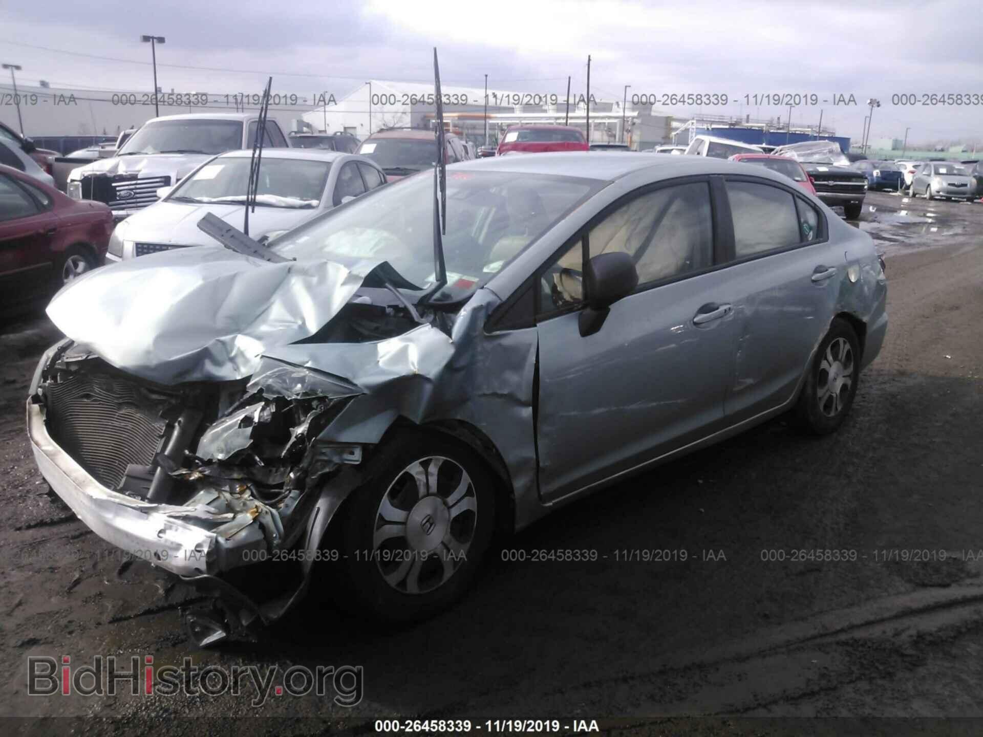2014 Honda Civic - VIN: 19XFB4F32EE200563 - Фото 2