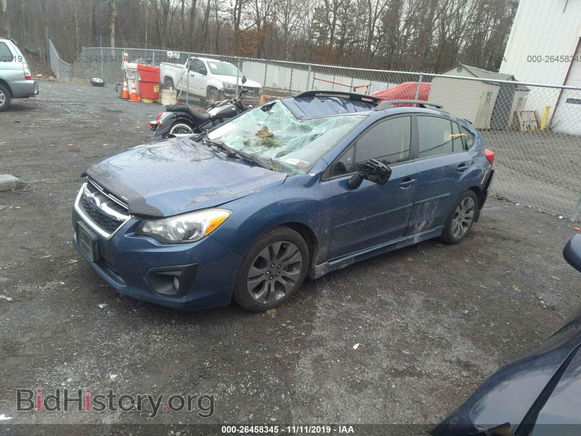 2013 SUBARU IMPREZA - VIN: JF1GPAL63DH837726 - Фото 2