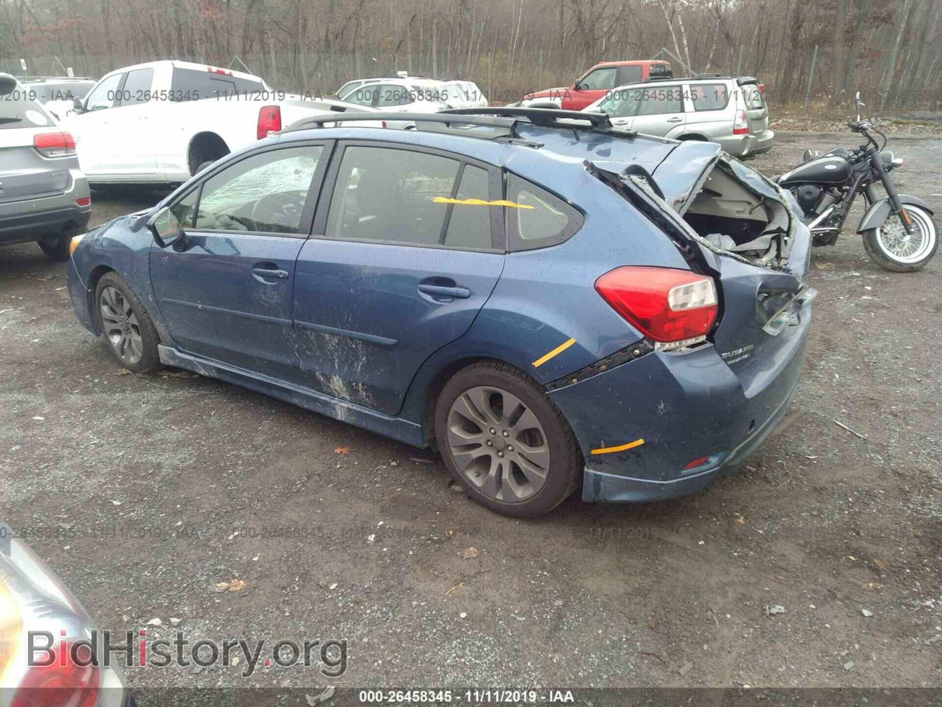 2013 SUBARU IMPREZA - VIN: JF1GPAL63DH837726 - Фото 3