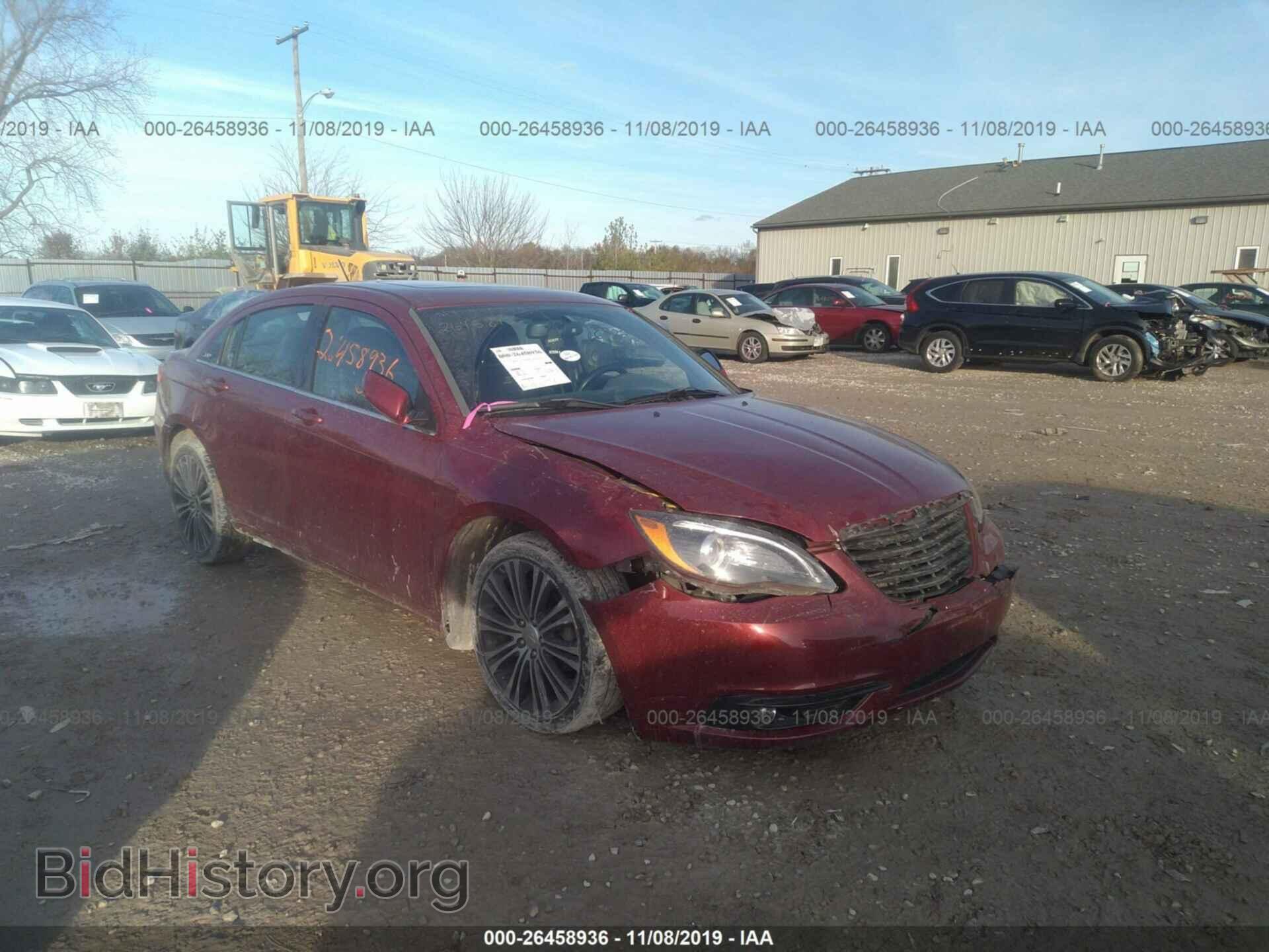 Фотография 1C3CCBCG4DN580052 - CHRYSLER 200 2013