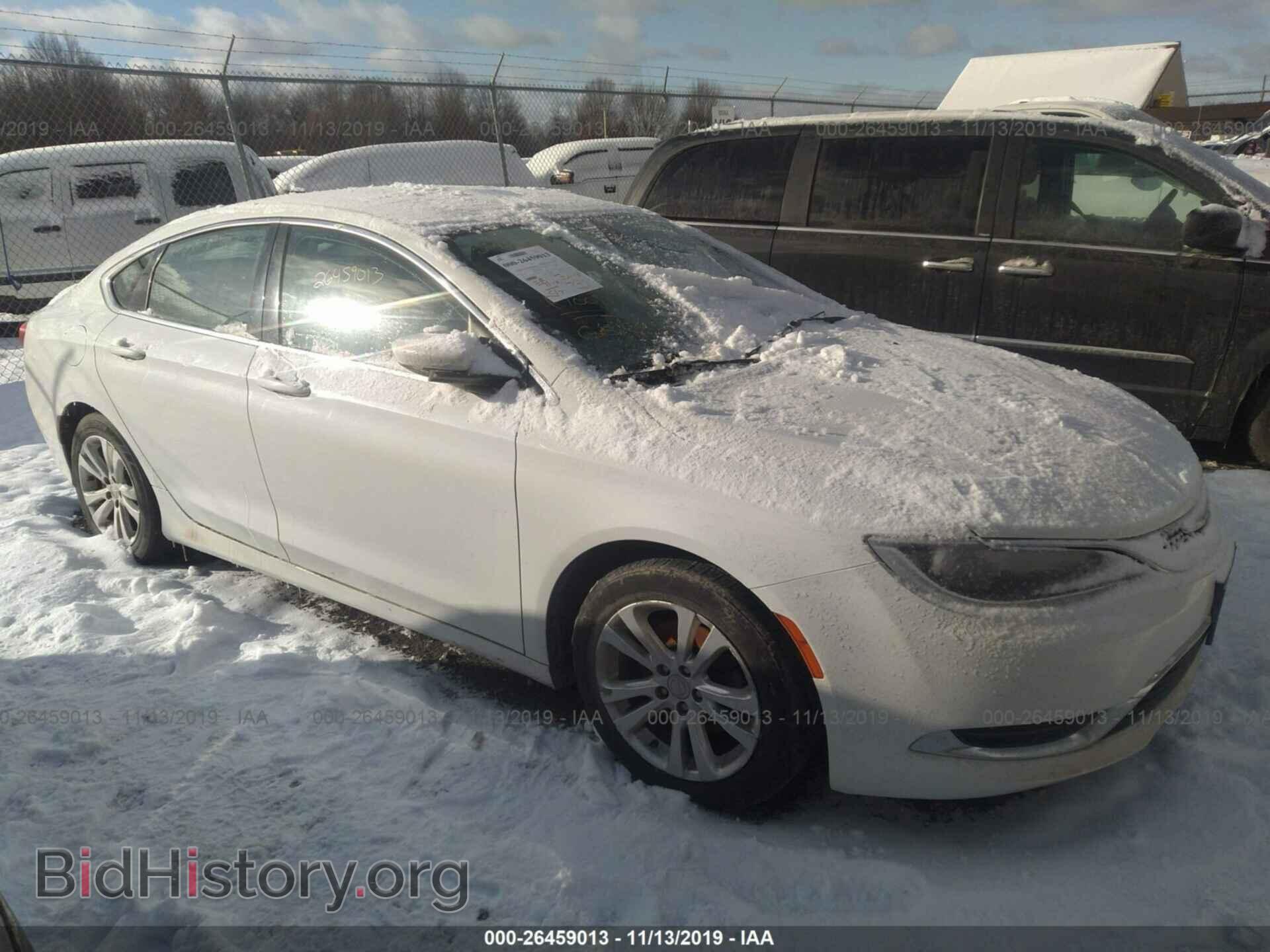 Photo 1C3CCCAB1FN758953 - CHRYSLER 200 2015
