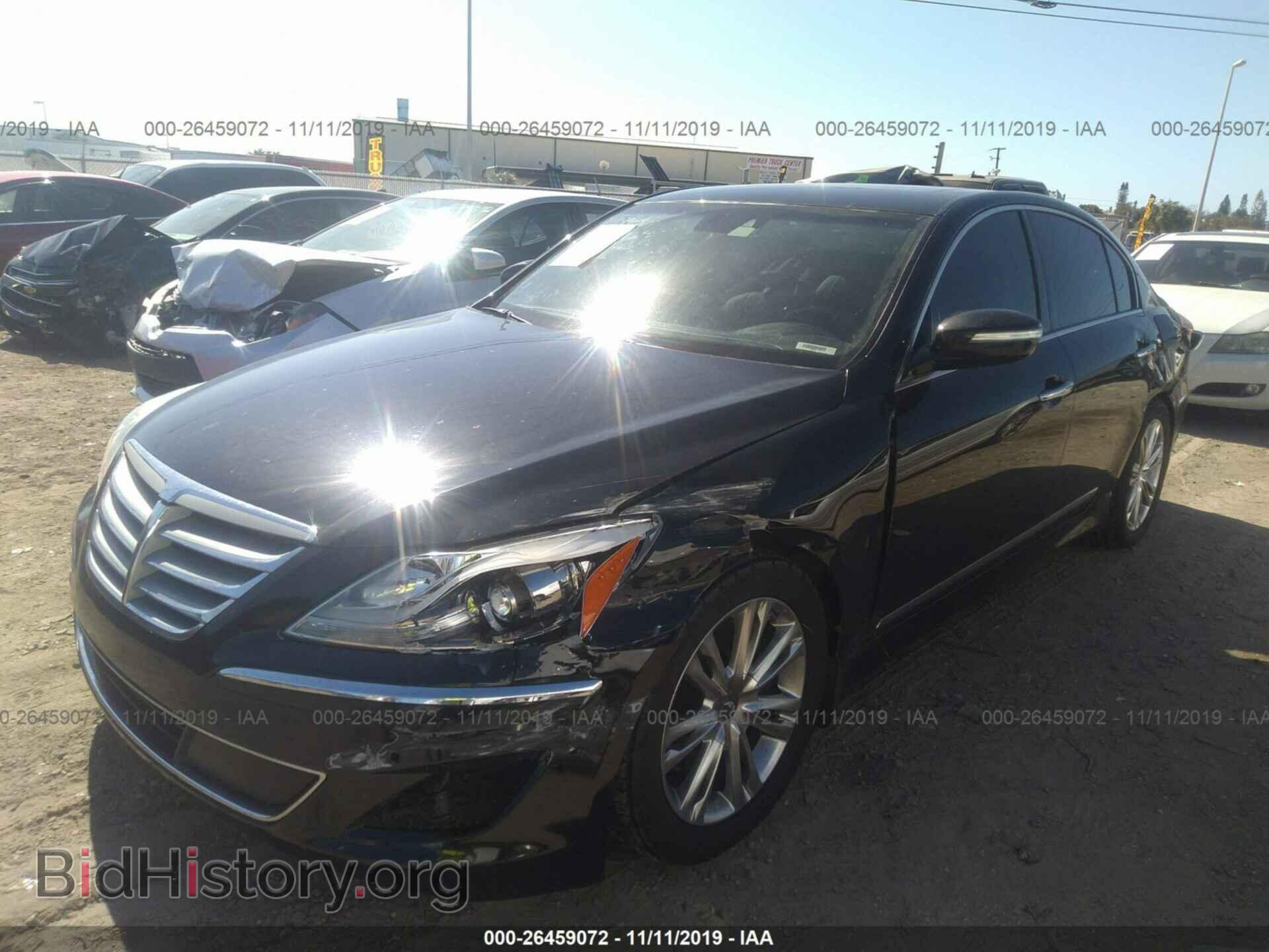 2012 HYUNDAI GENESIS - VIN: KMHGC4DH9CU176079 - Фото 2