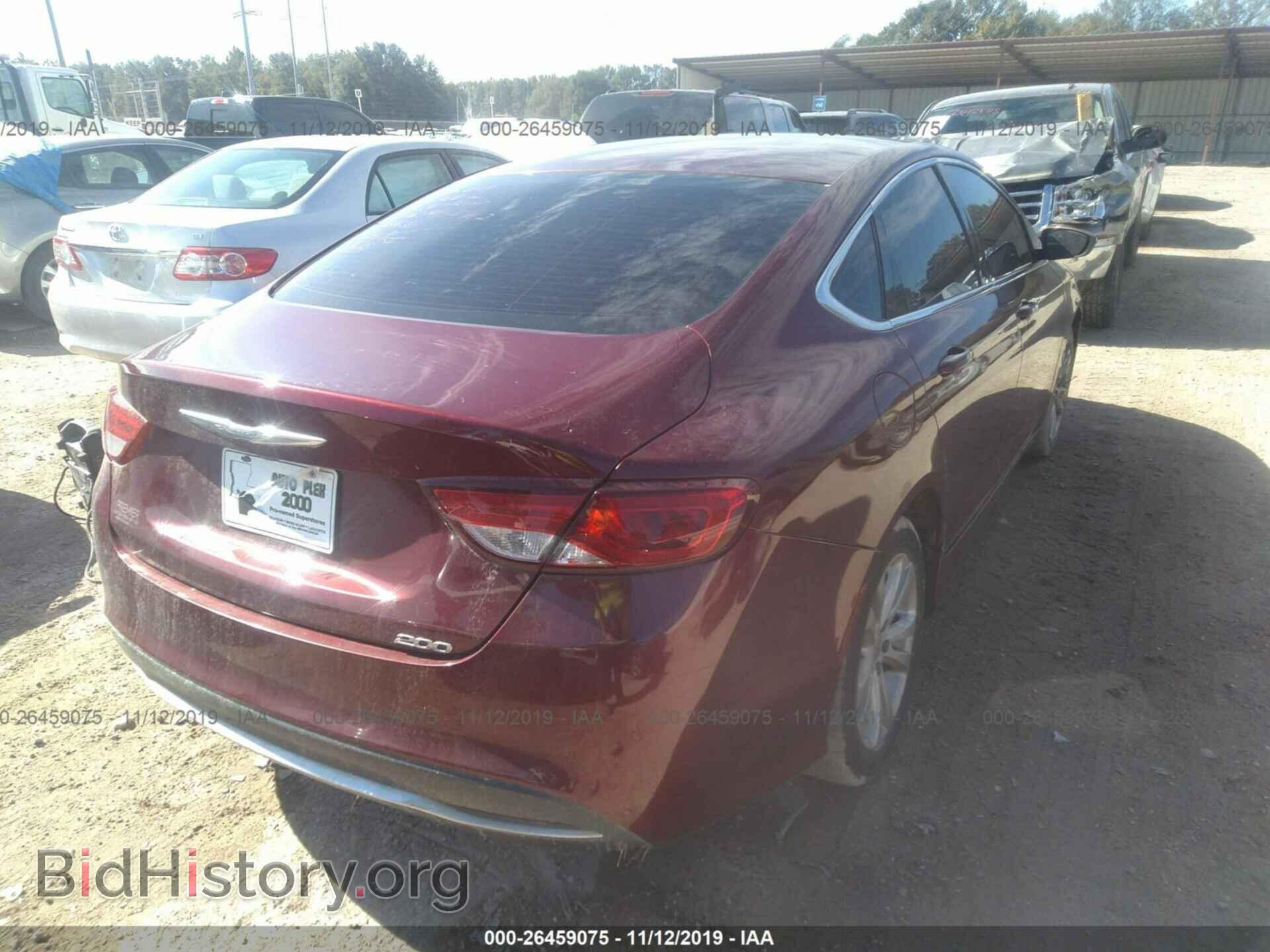2016 Chrysler 200 - VIN: 1C3CCCAB5GN145963 - Photo 4