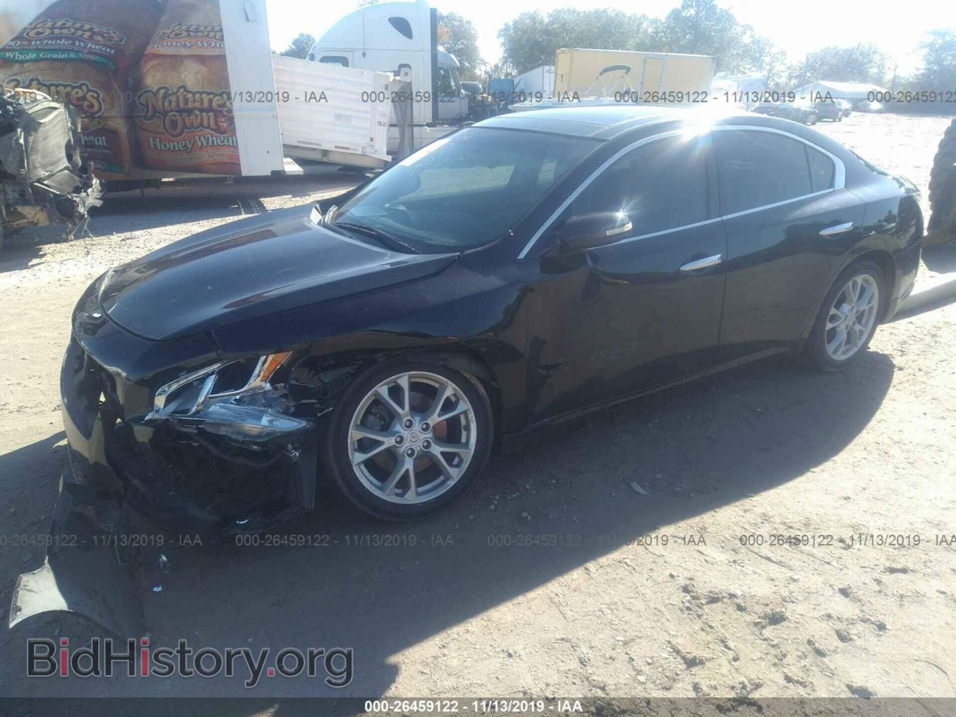2012 NISSAN MAXIMA - VIN: 1N4AA5APXCC854223 - Фото 2