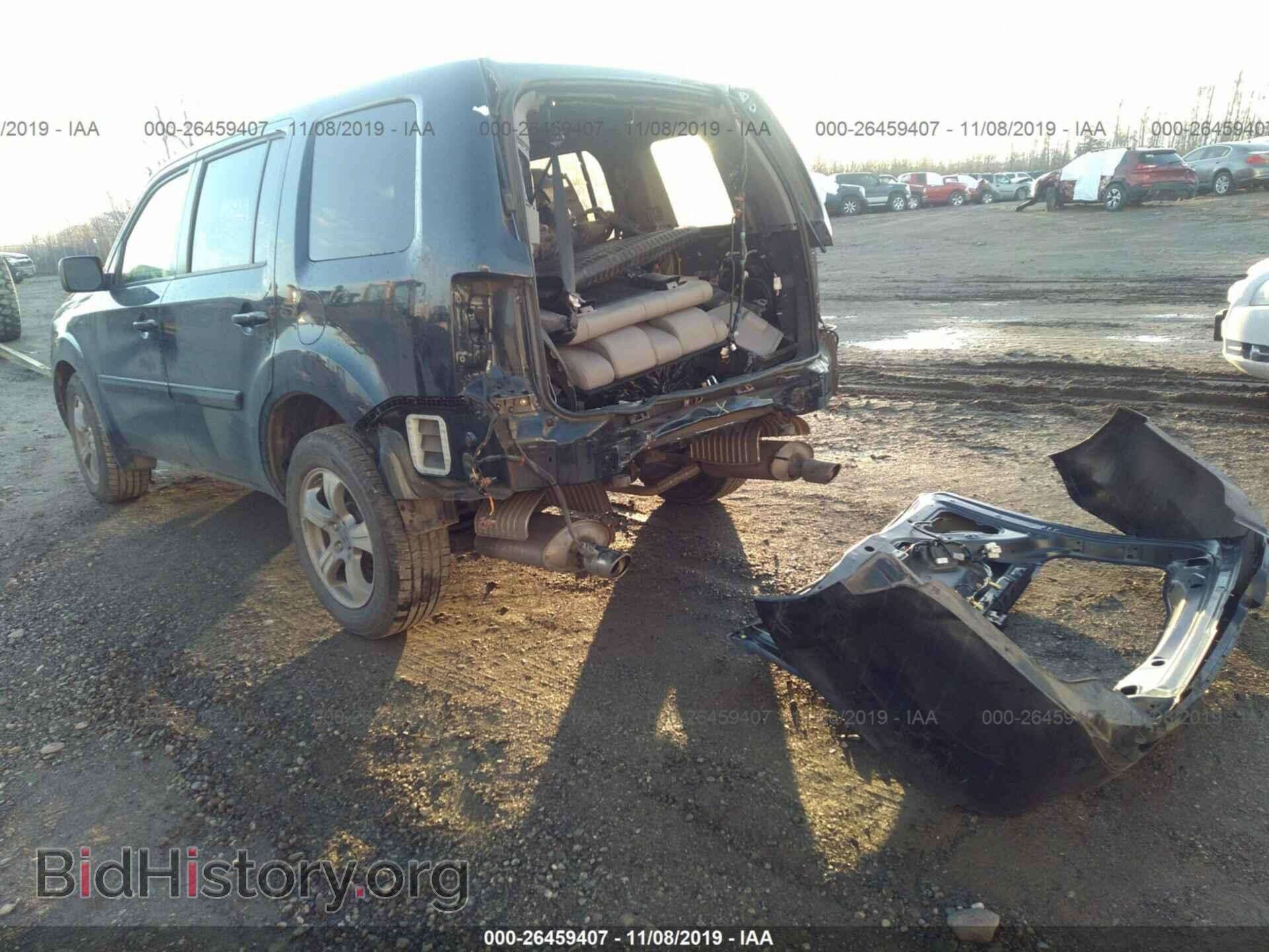 2012 HONDA PILOT - VIN: 5FNYF4H66CB071713 - Фото 3