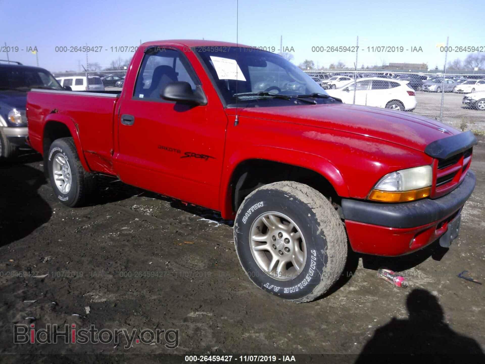 Photo 1B7GG26X11S103816 - DODGE DAKOTA 2001