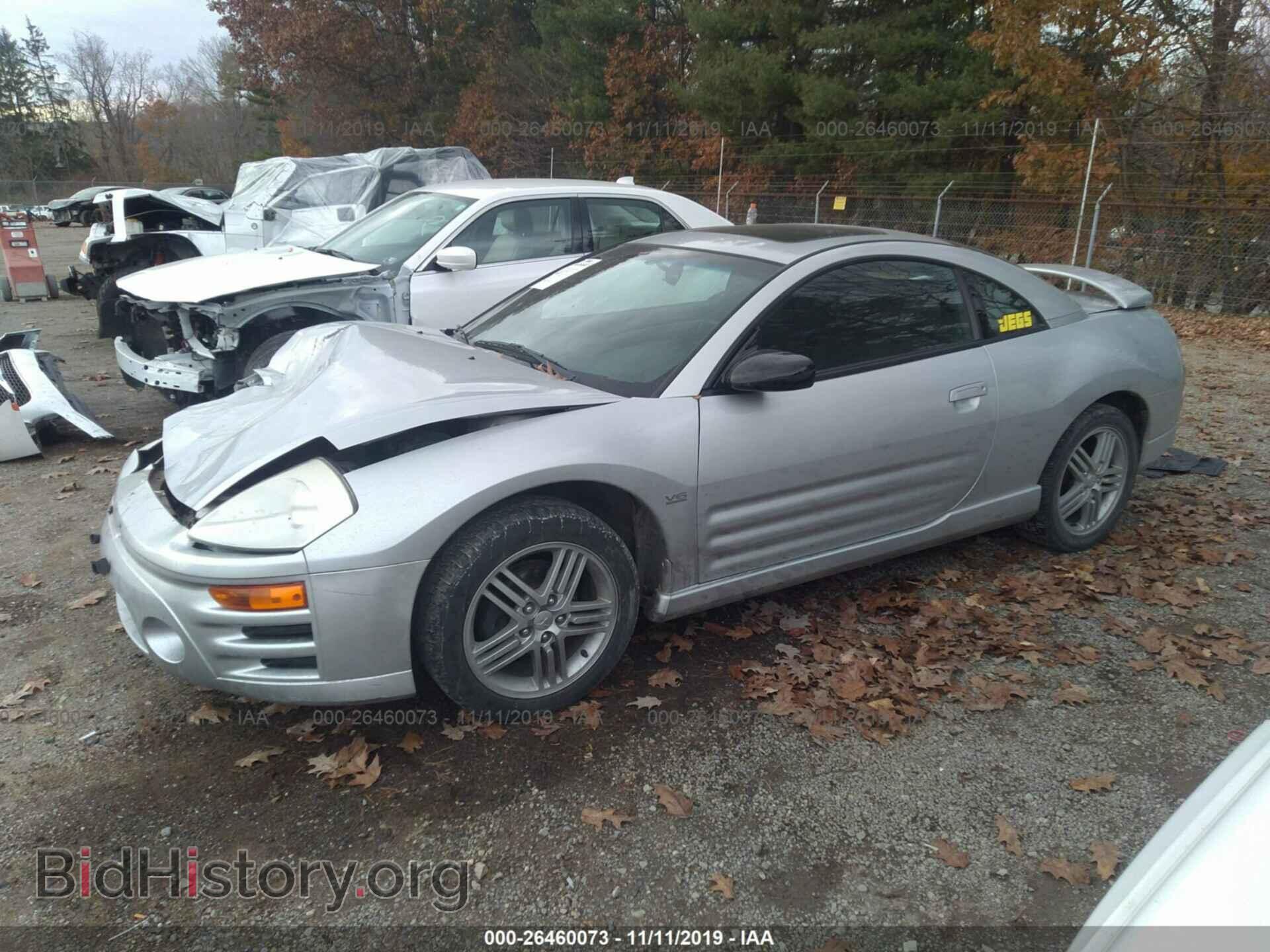 2004 MITSUBISHI ECLIPSE - VIN: 4A3AC84H24E051449 - Photo 2