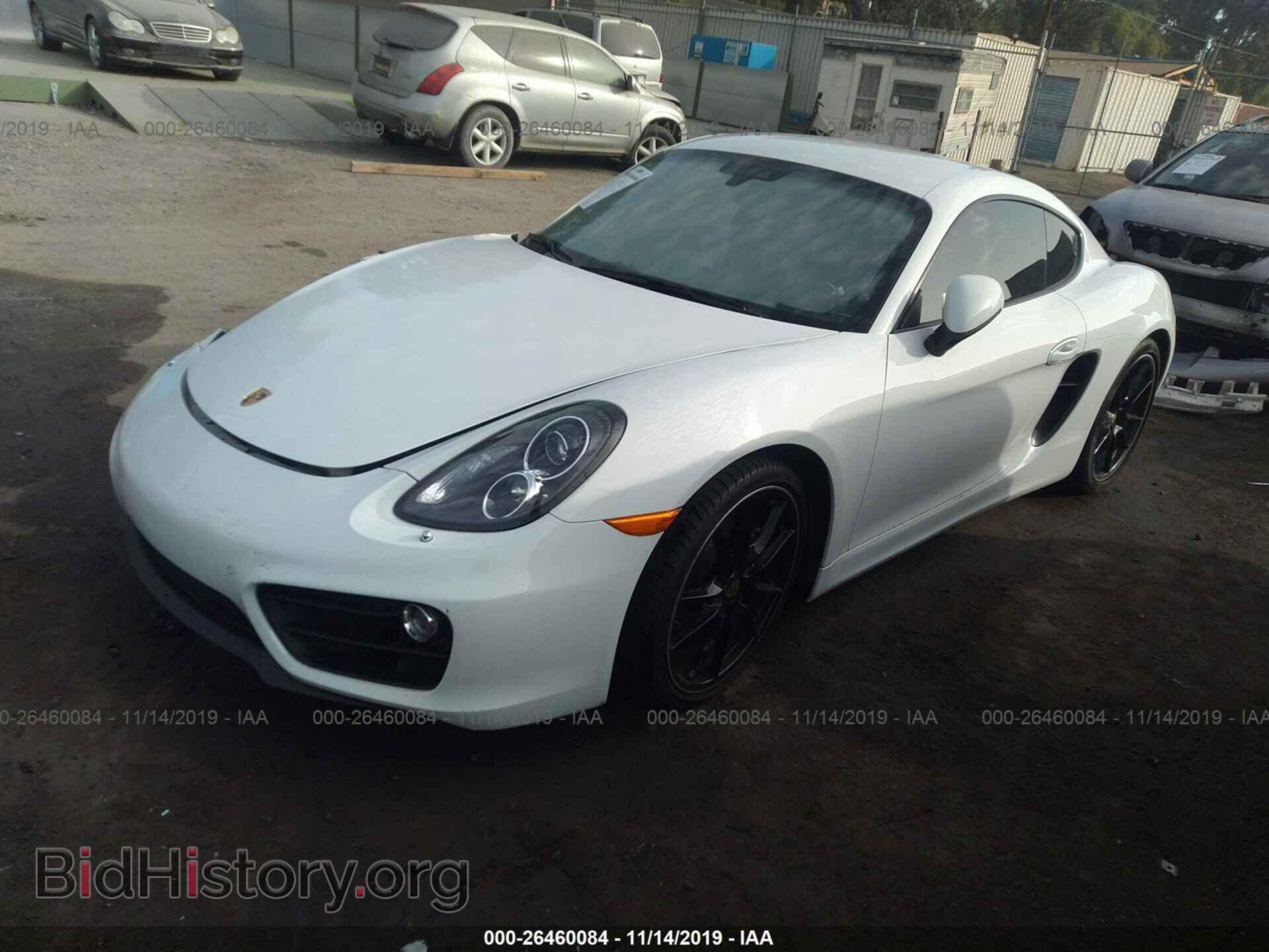 2015 Porsche Cayman - VIN: WP0AA2A83FK163661 - Фото 2