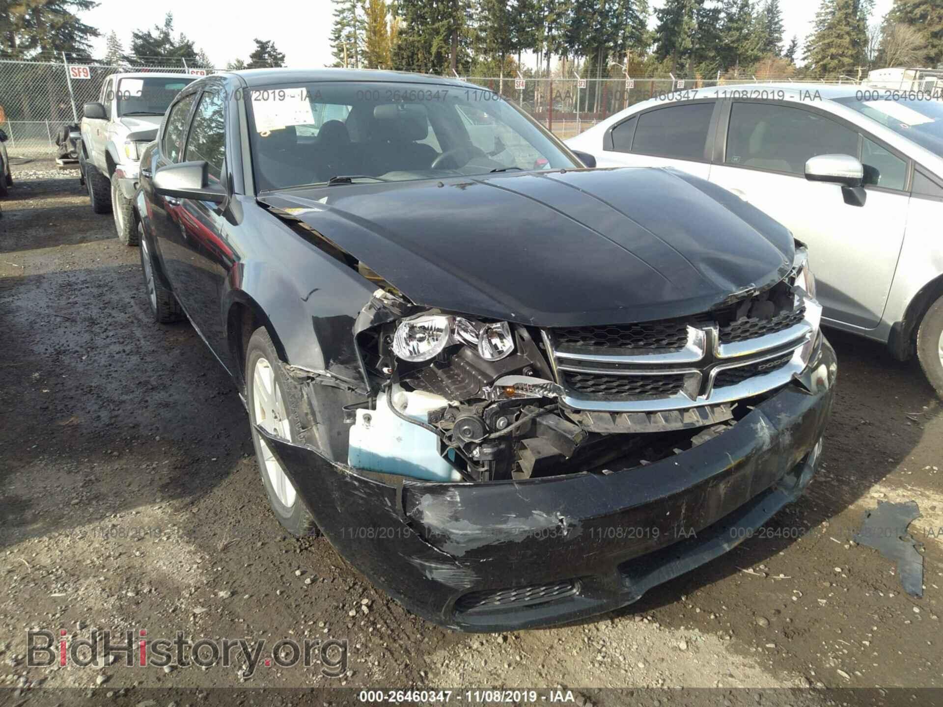 Фотография 1C3CDZABXCN129073 - DODGE AVENGER 2012