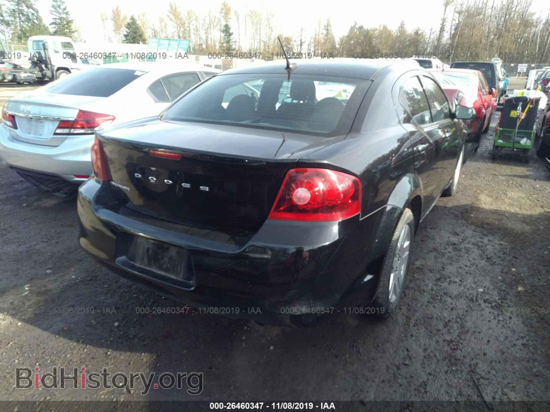 2012 DODGE AVENGER - VIN: 1C3CDZABXCN129073 - Фото 4