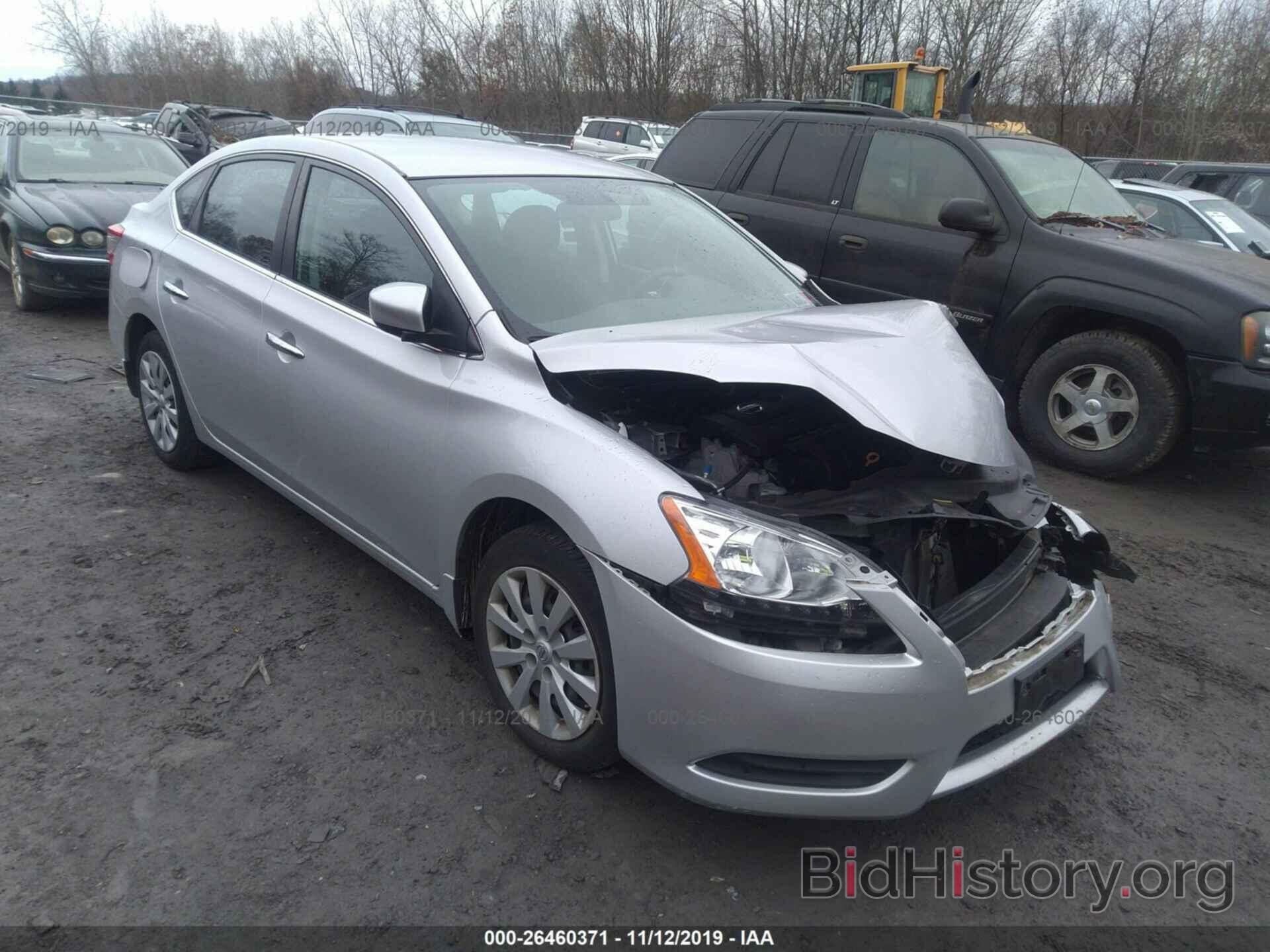 Photo 3N1AB7AP5EY317744 - NISSAN SENTRA 2014