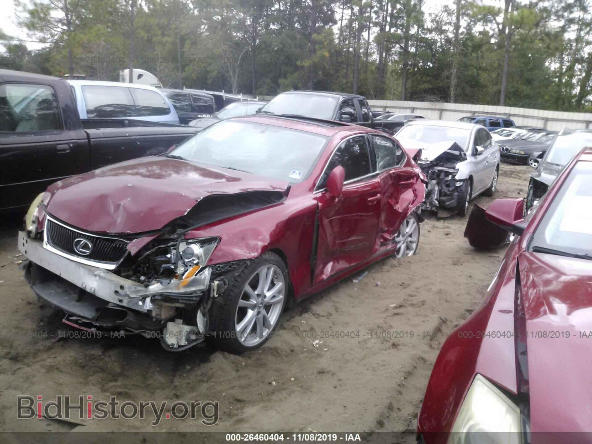 2006 LEXUS IS - VIN: JTHBE262262000186 - Фото 2