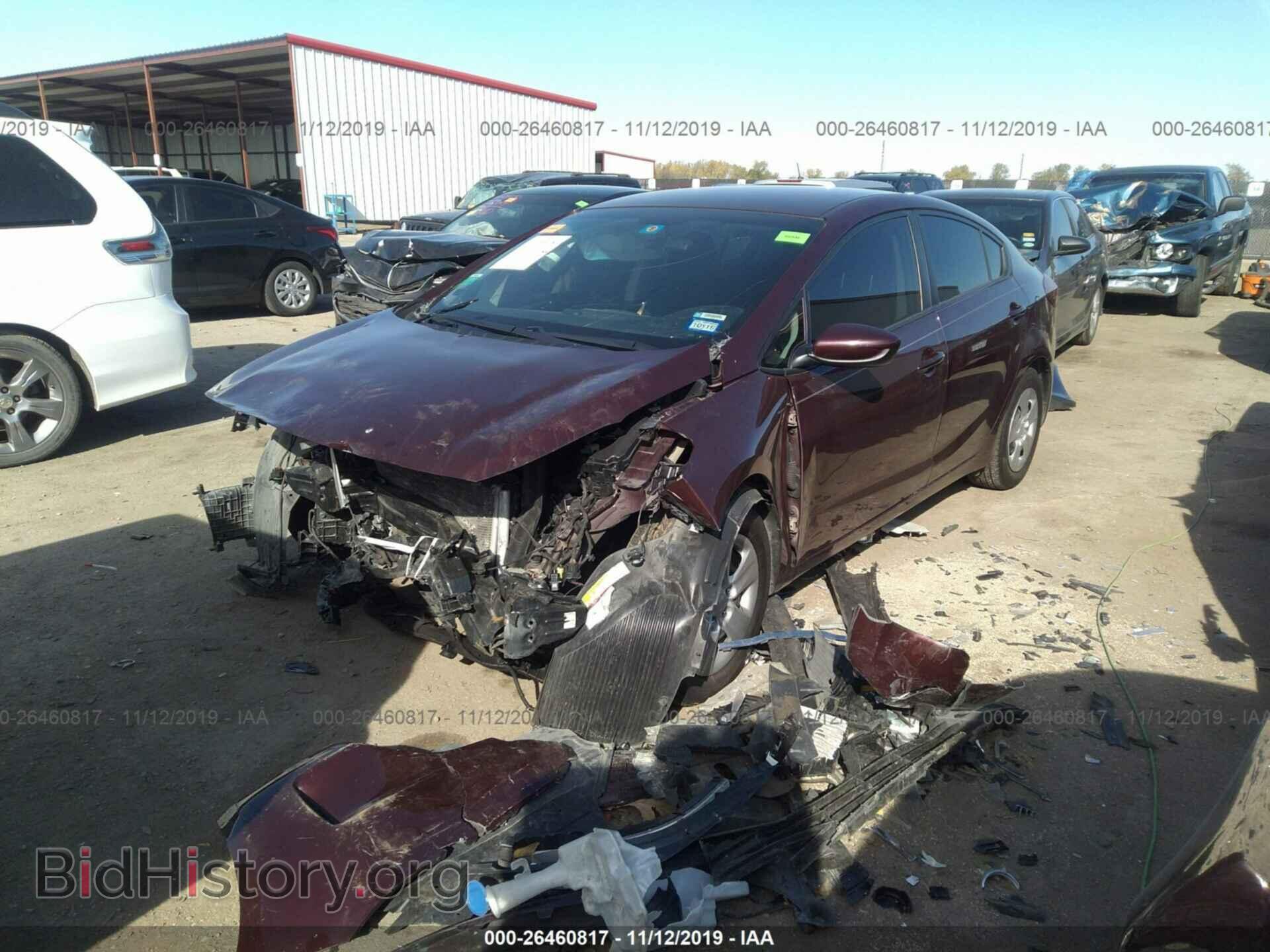 2017 KIA FORTE - VIN: 3KPFK4A71HE029923 - Фото 2