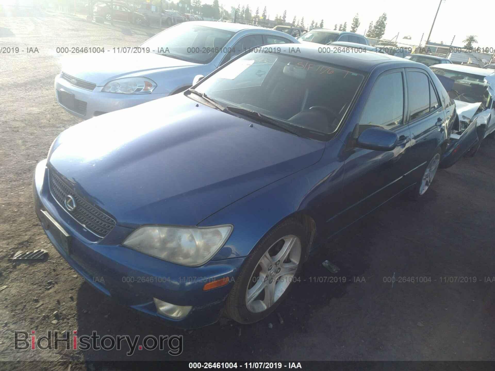 2002 LEXUS IS - VIN: JTHBD192X20034276 - Фото 2