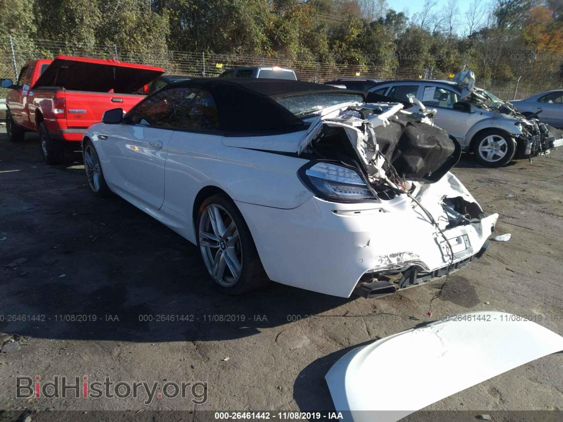 2014 BMW 650 - VIN: WBAYP9C54ED168926 - Фото 3