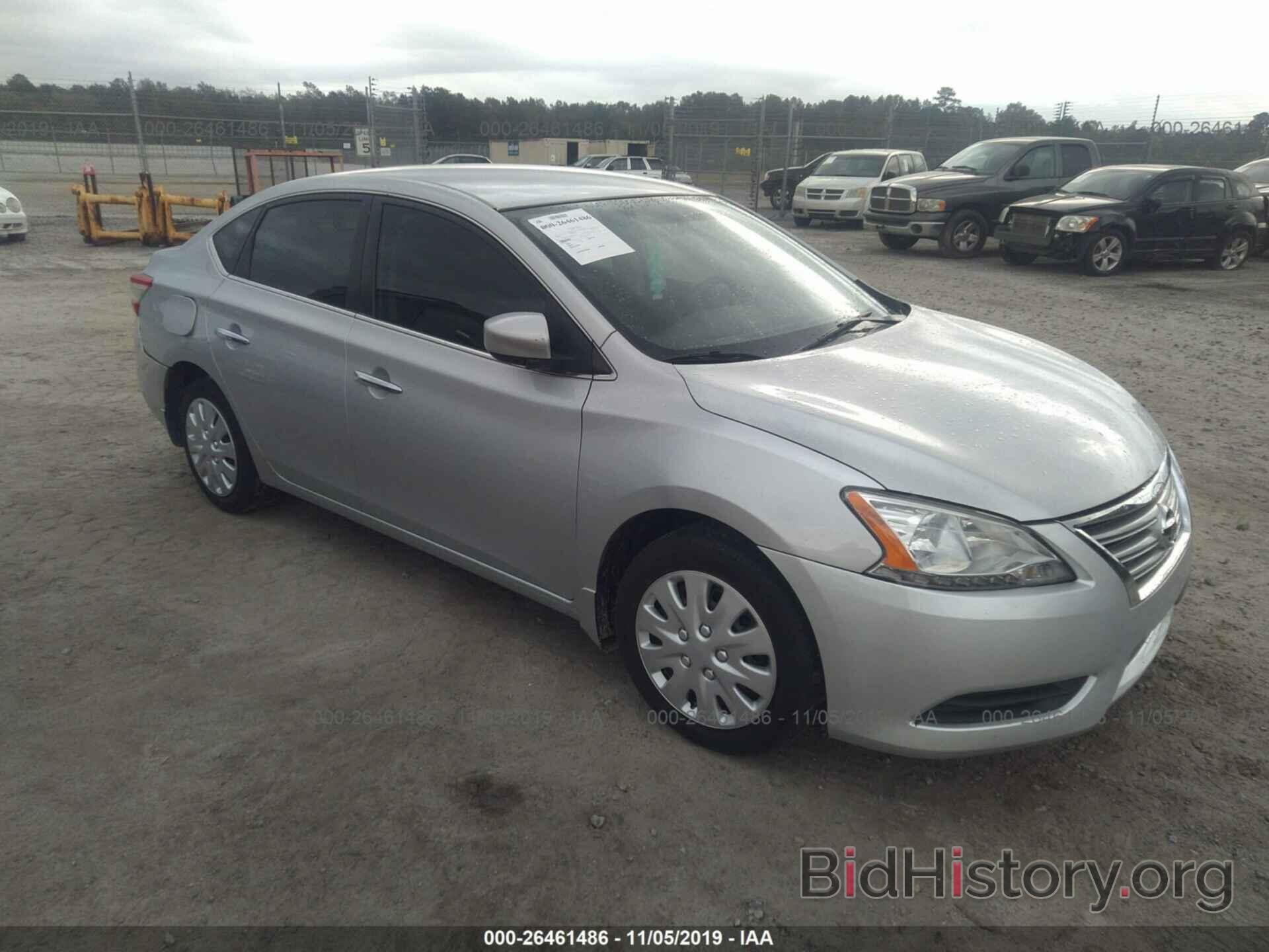 Photo 3N1AB7AP5EY217501 - NISSAN SENTRA 2014