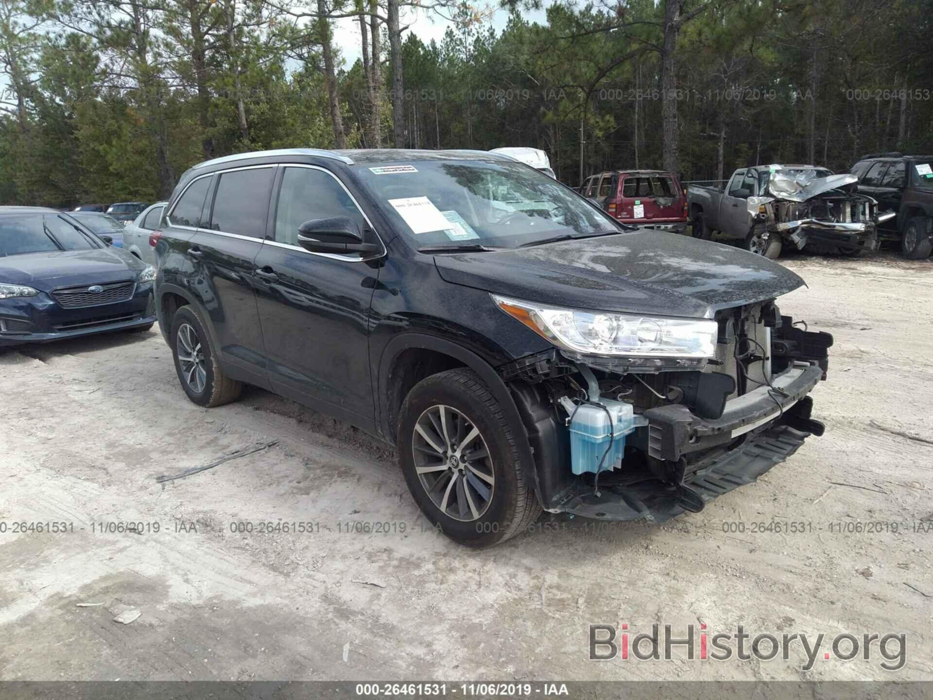 Фотография 5TDKZRFH2KS559047 - TOYOTA HIGHLANDER 2019