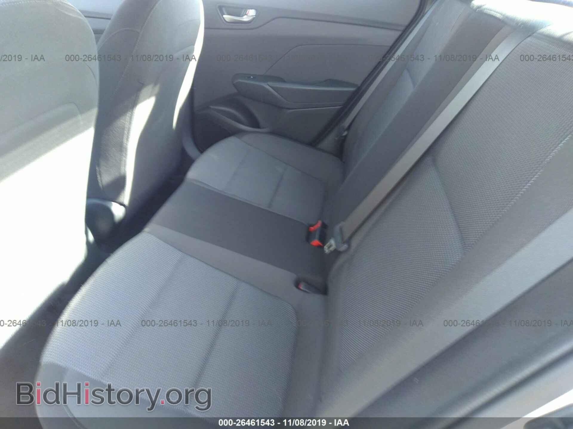 2019 HYUNDAI ACCENT - VIN: 3KPC24A35KE050572 - Фото 8