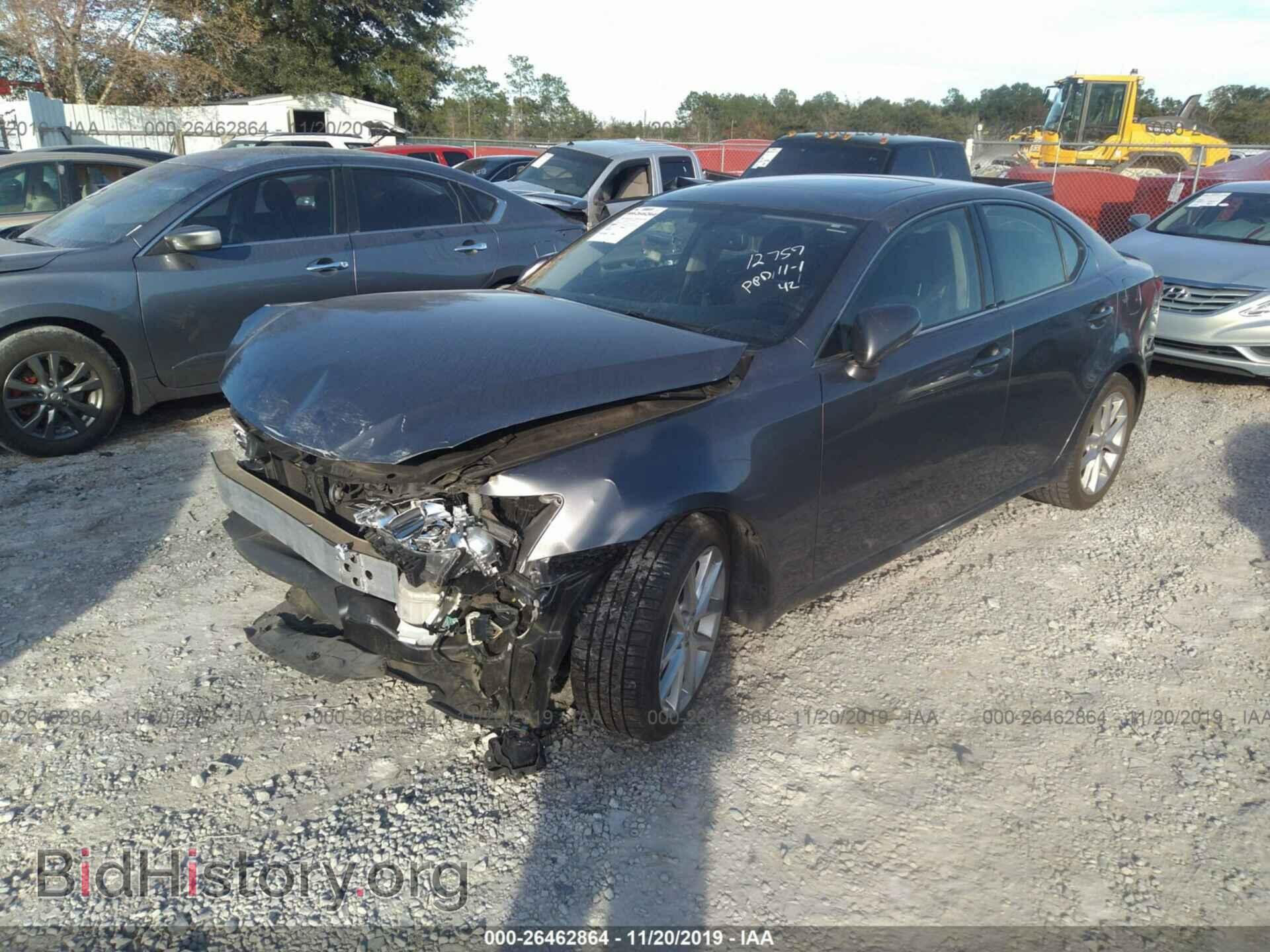 2012 LEXUS IS - VIN: JTHBF5C27C5176549 - Photo 2