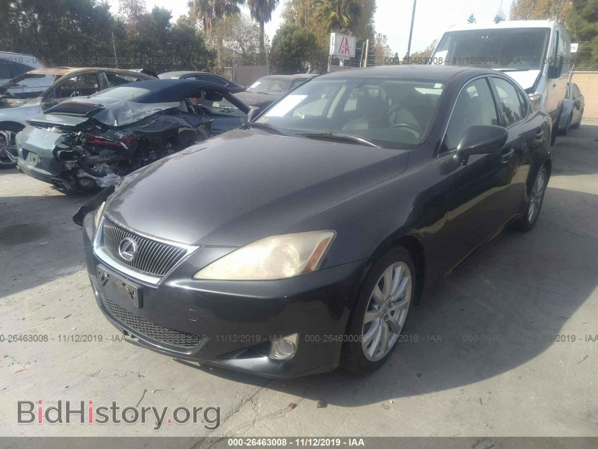 2008 LEXUS IS - VIN: JTHBK262282078785 - Фото 2
