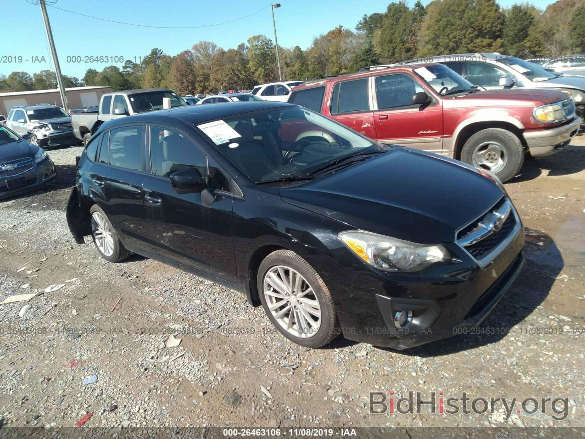 Photo JF1GPAH68CH205408 - SUBARU IMPREZA 2012