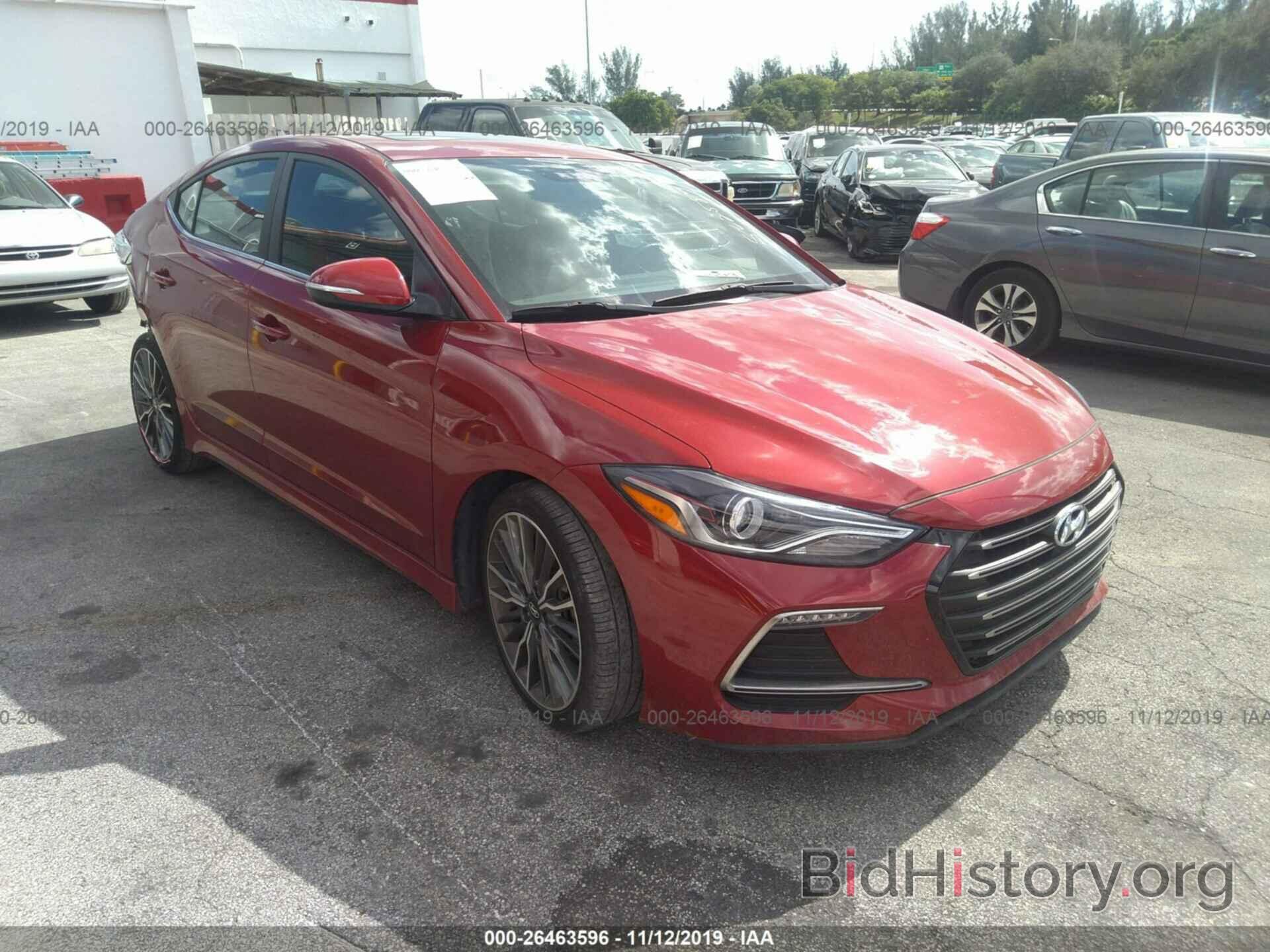 Photo KMHD04LB4JU562589 - HYUNDAI ELANTRA 2018