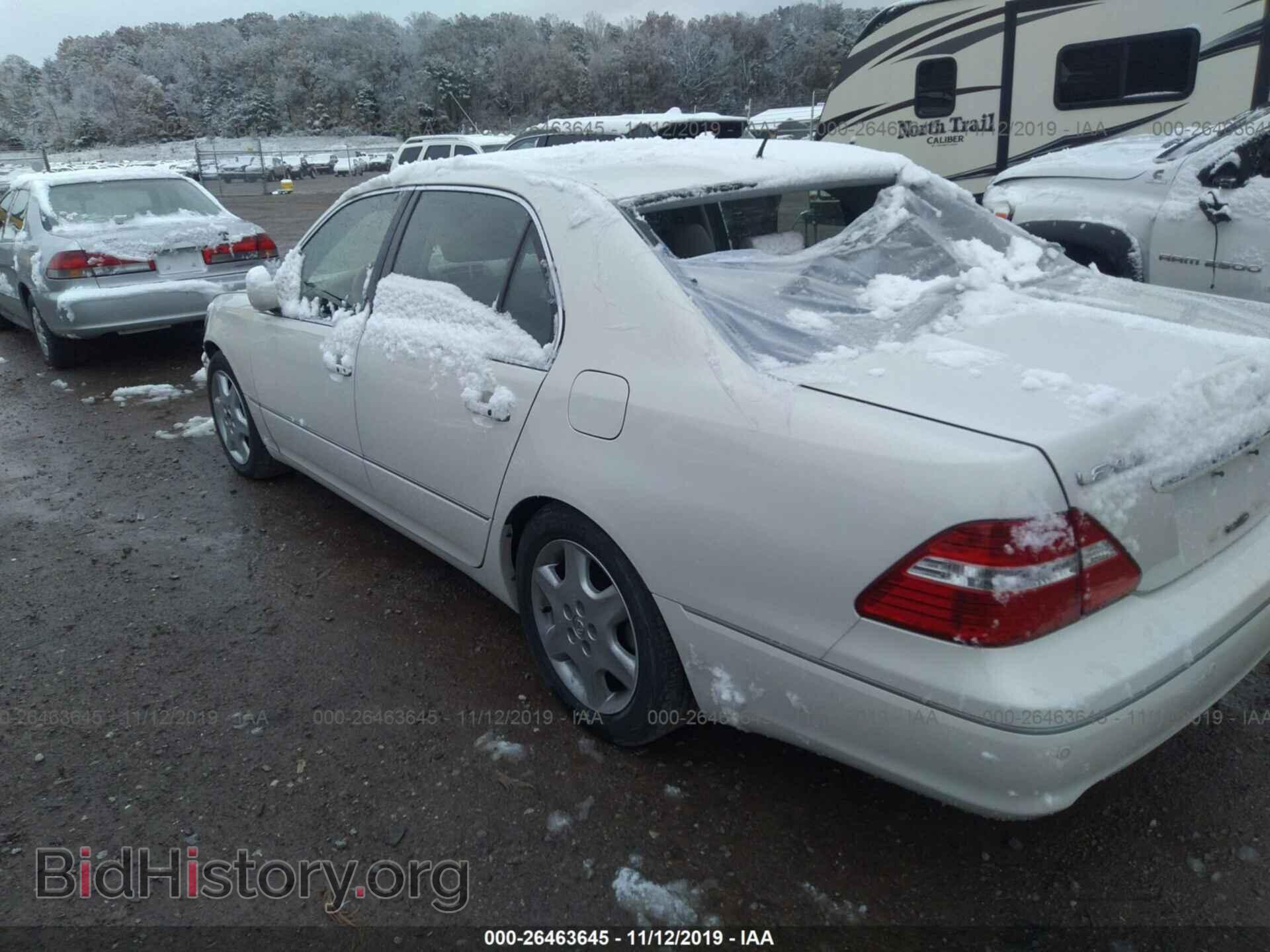 2004 LEXUS LS - VIN: JTHBN36F040158916 - Фото 3