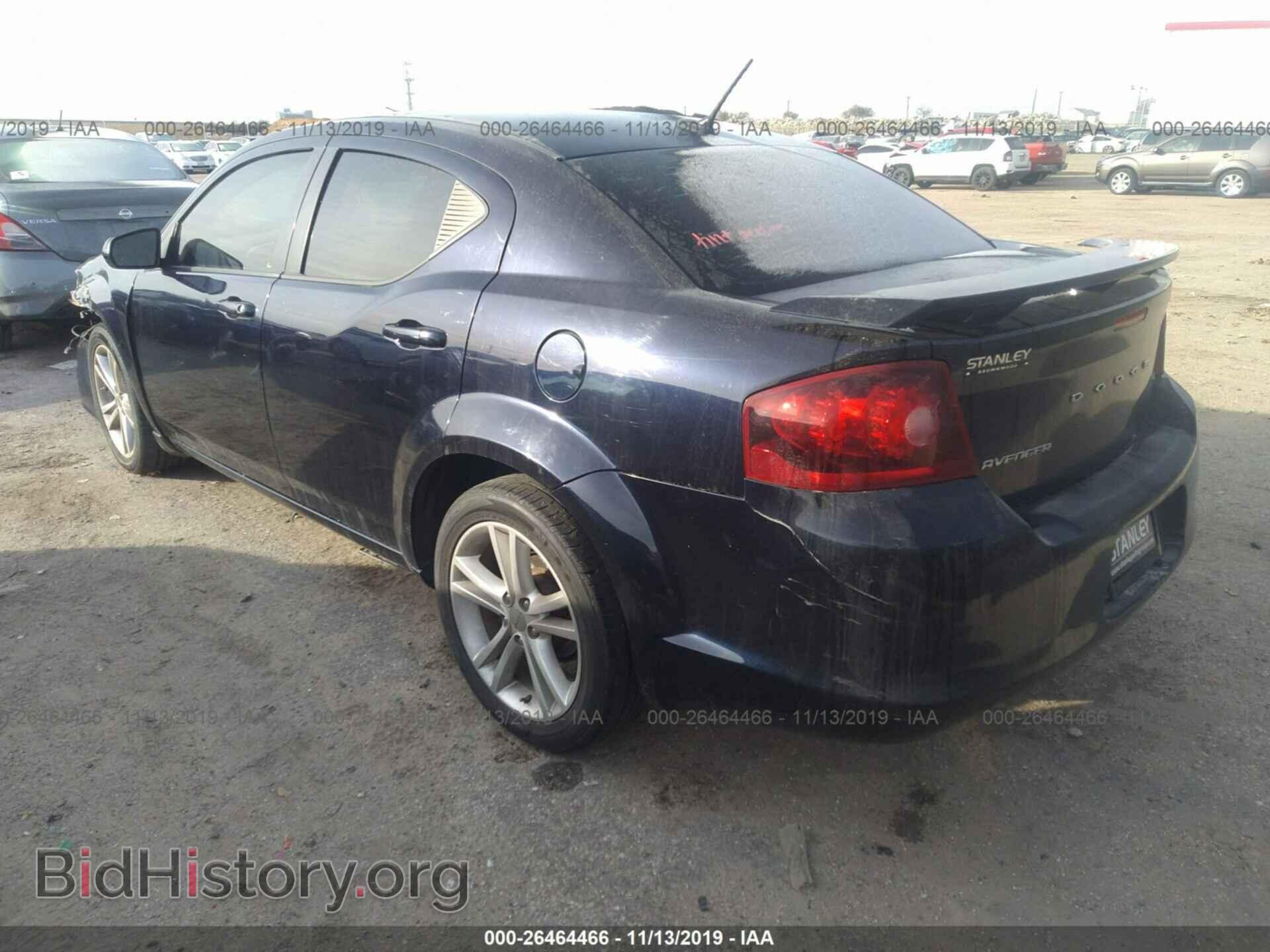 2012 DODGE AVENGER - VIN: 1C3CDZCBXCN253468 - Photo 3