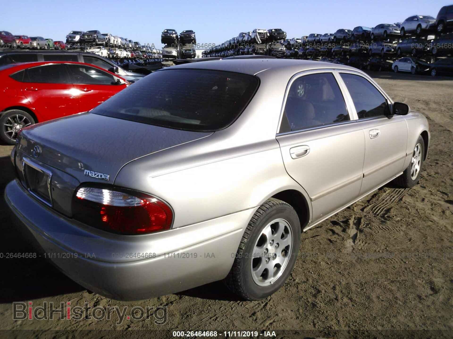 2002 MAZDA 626 - VIN: 1YVGF22CX25305974 - Фото 4