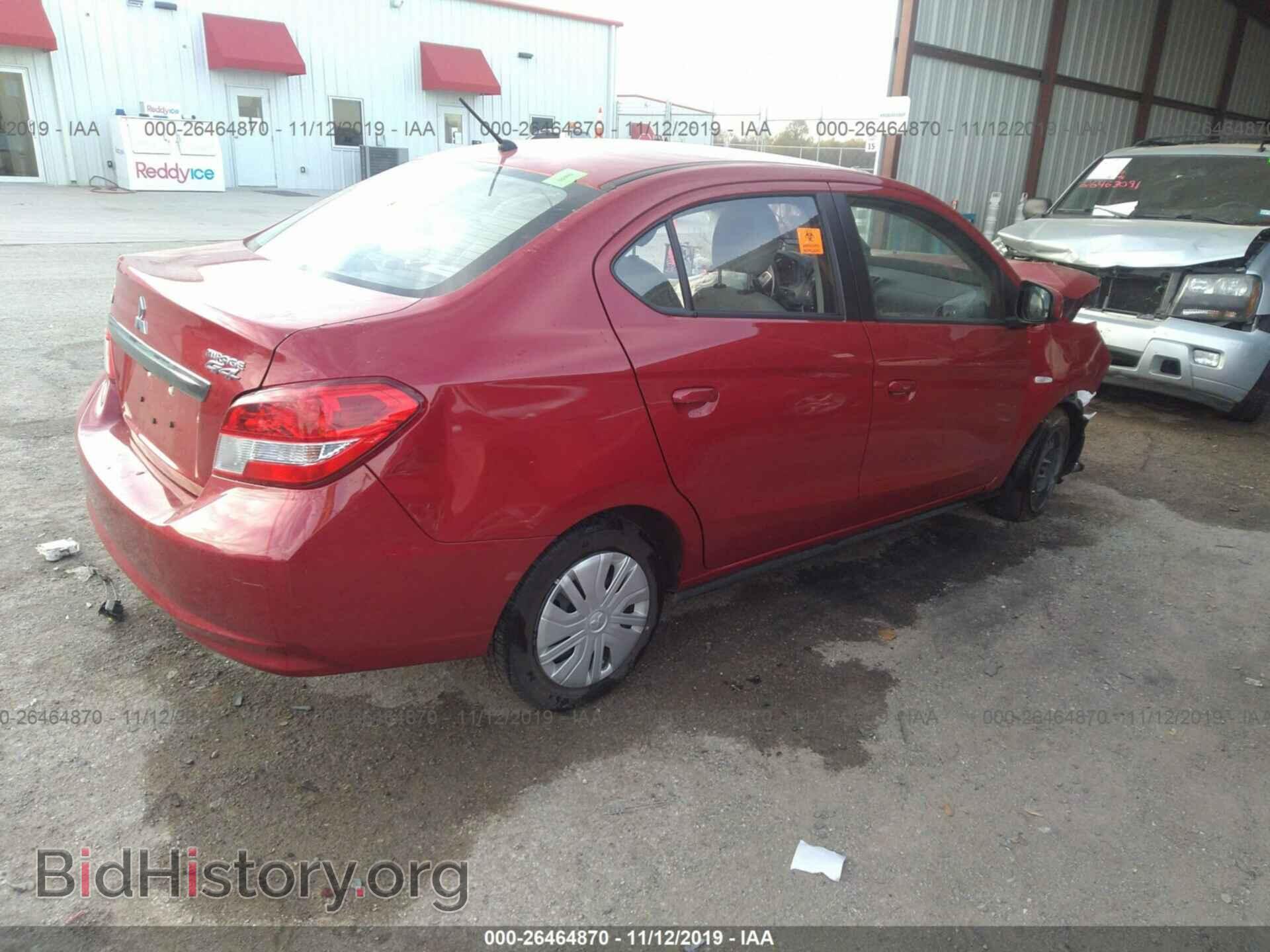 2019 MITSUBISHI MIRAGE - VIN: ML32F3FJ8KHF14102 - Фото 4